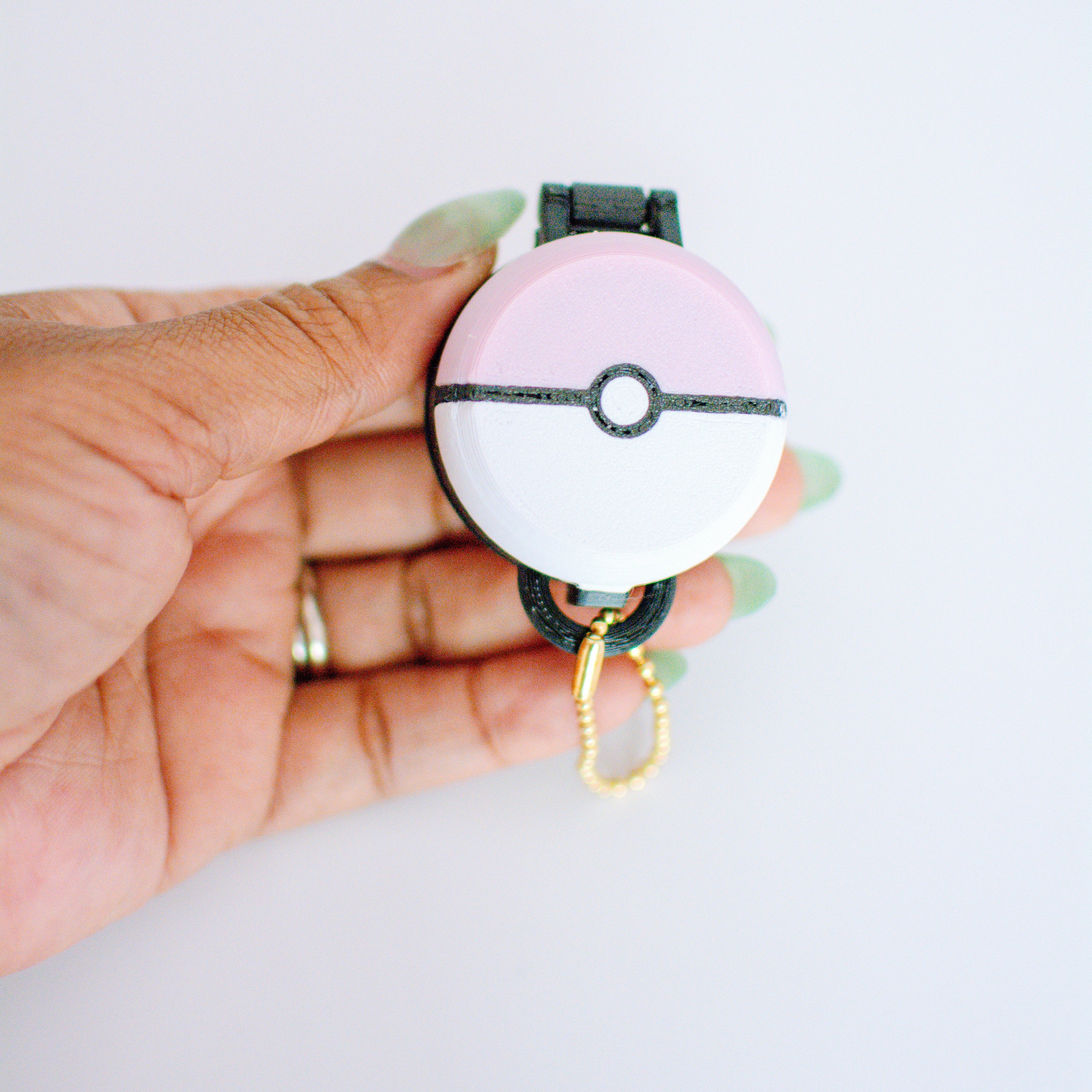 Poke Ball Waffle Clicker - 3D Fidget Satisfying ASMR Toy - | Happie Potato Image 1