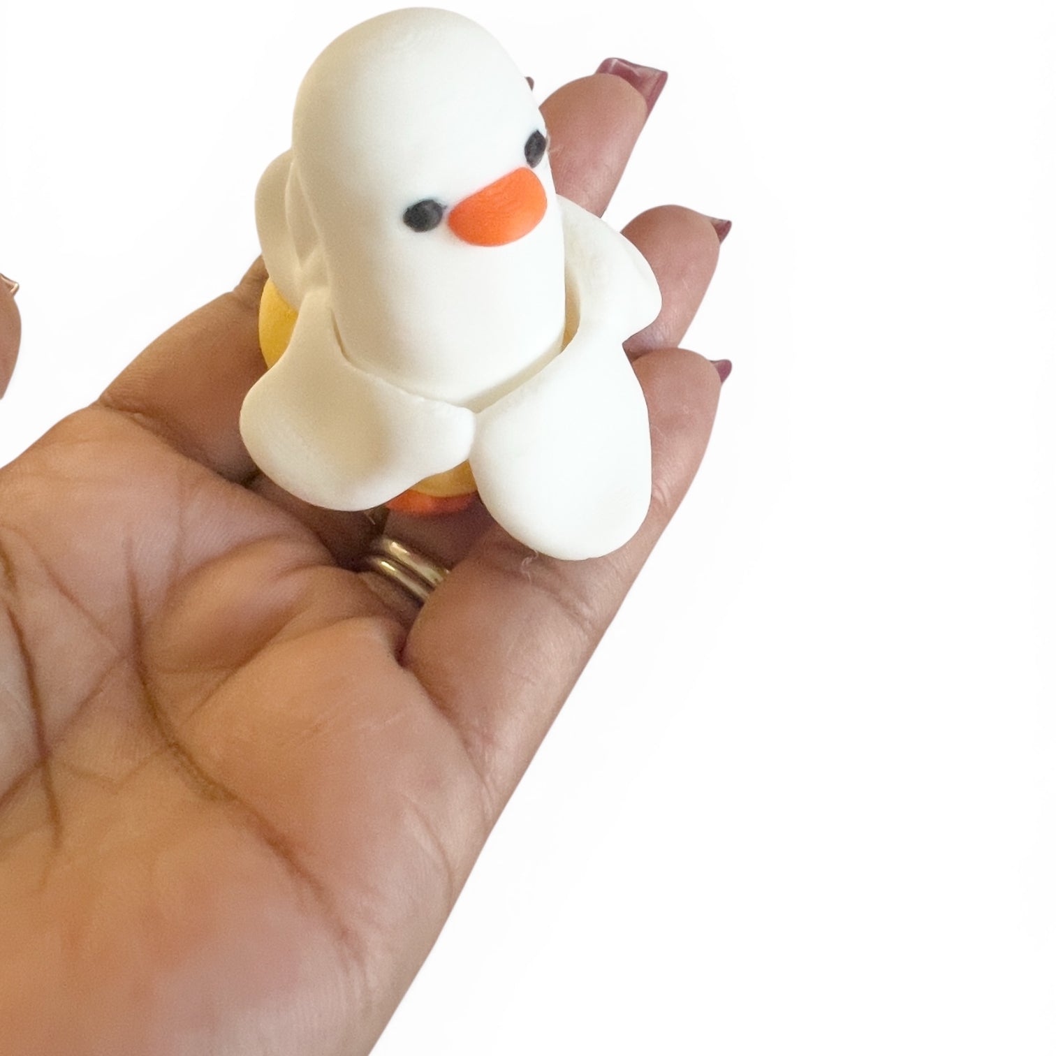 Duck Banana 3D Fidget Clicker - | Happie Potato Image 2