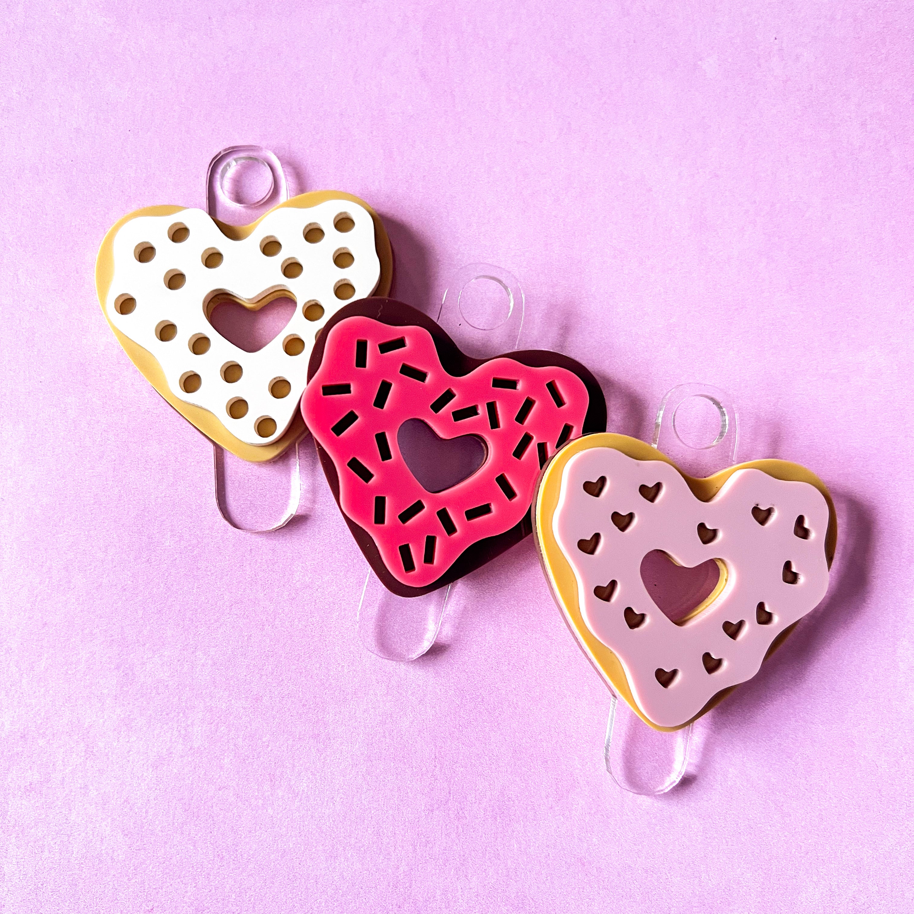 Heart Donut Stanley Topper - | Happie Potato Image 1