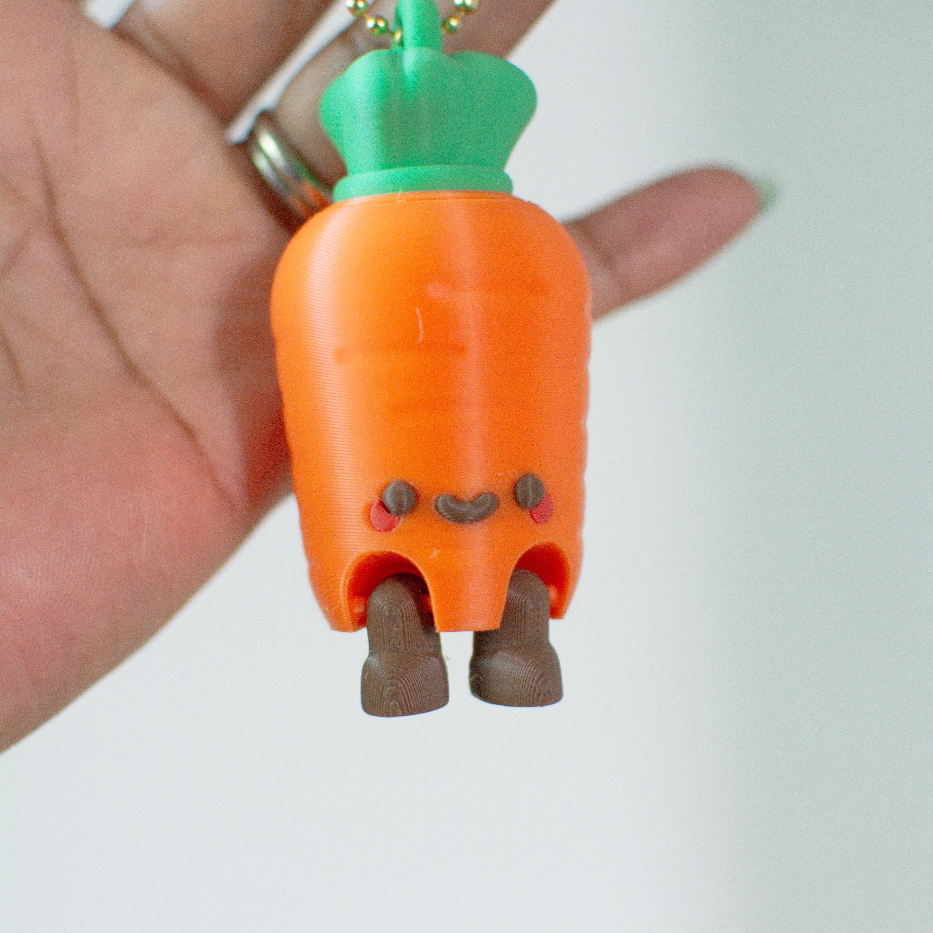Carrot Fidget Clicker - Satisfying ASMR Toy - | Happie Potato Image 2