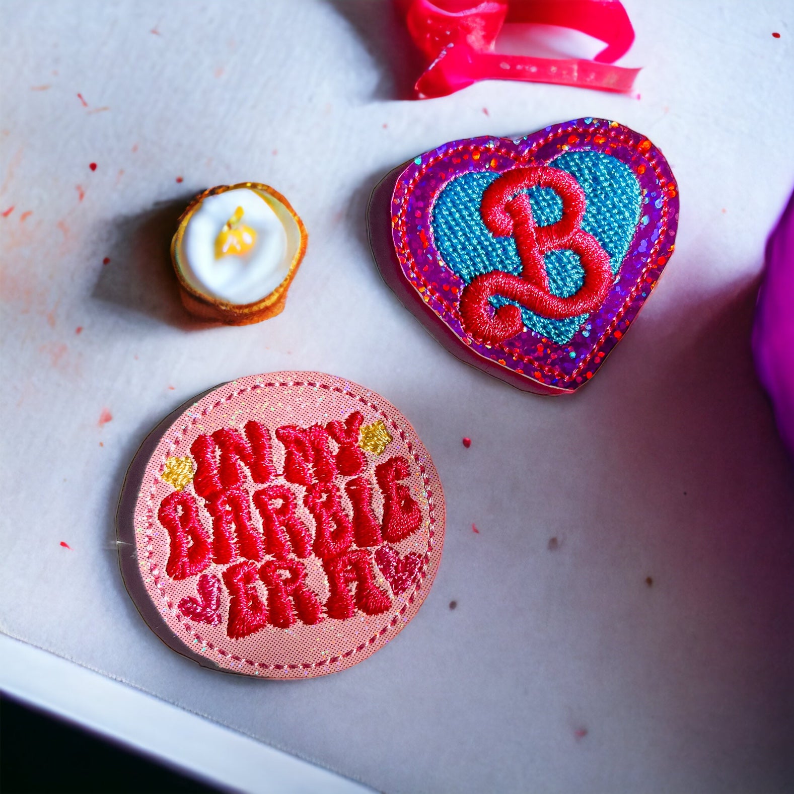 Vinly In My Barbie Era Badge Topper + Reel - | Happie Potato Image 2