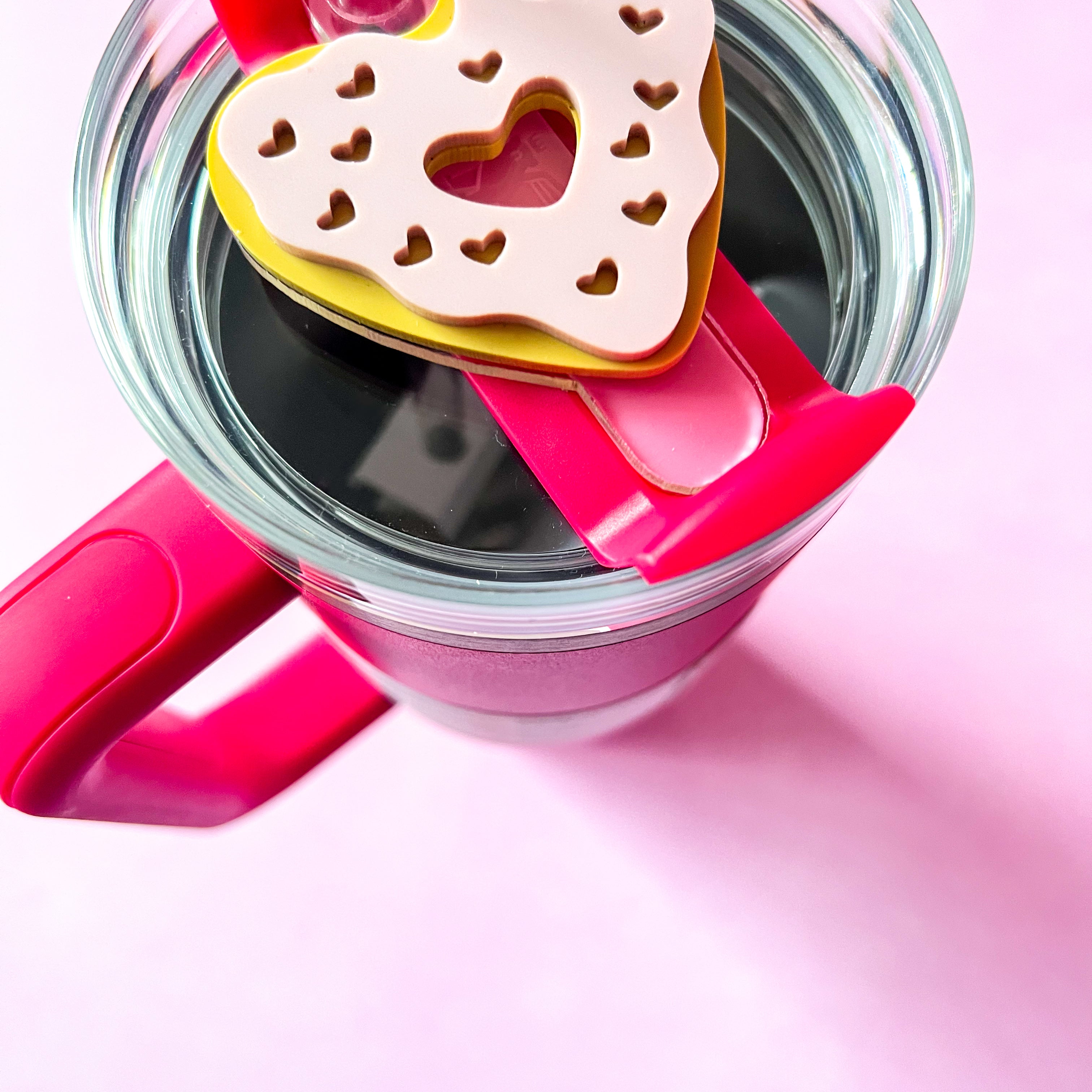 Heart Donut Stanley Topper - | Happie Potato Image 3