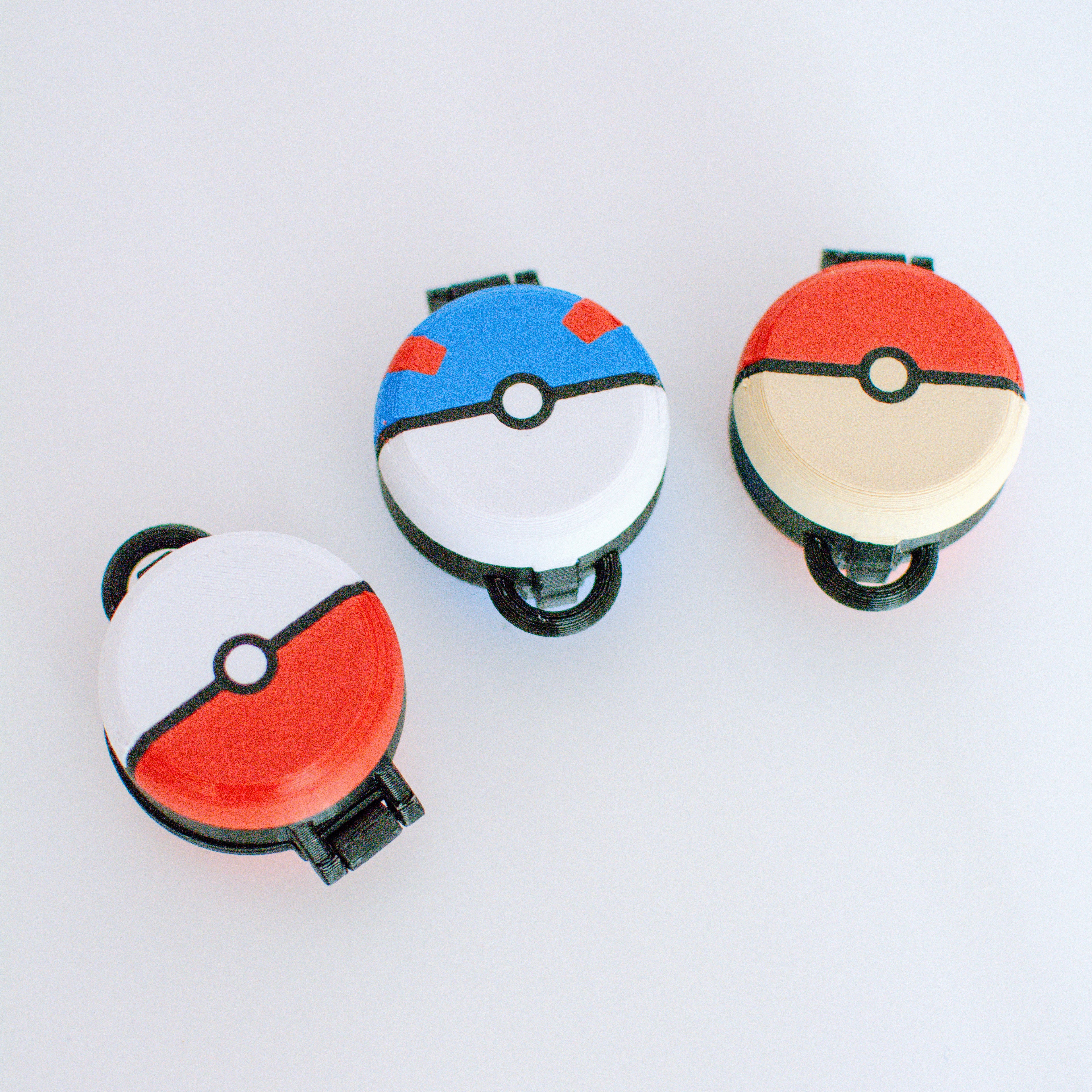 Poke Ball Waffle Clicker - 3D Fidget Satisfying ASMR Toy - | Happie Potato Image 3