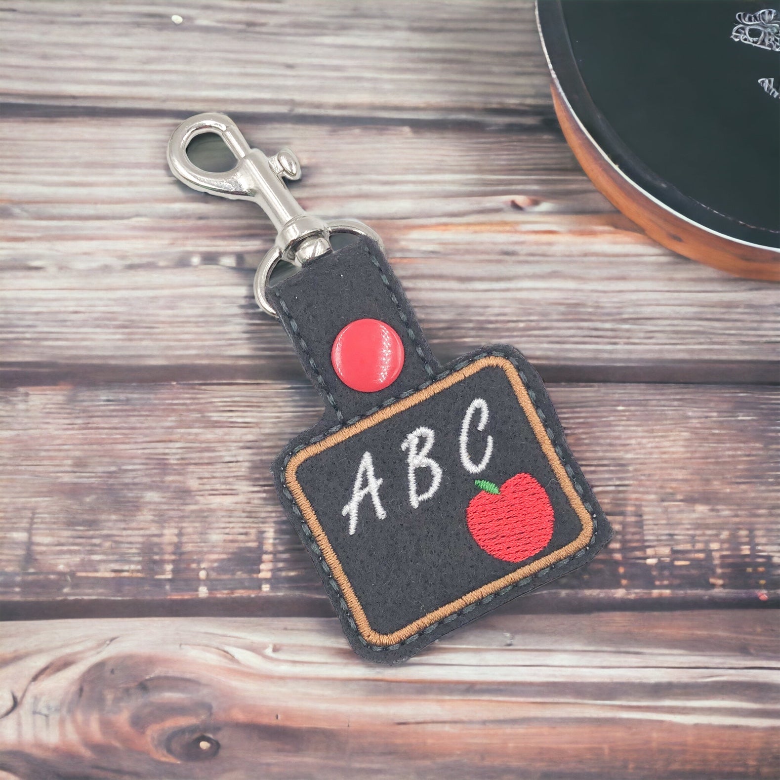 ABC Chalkboard Keychain - | Happie Potato Image 2