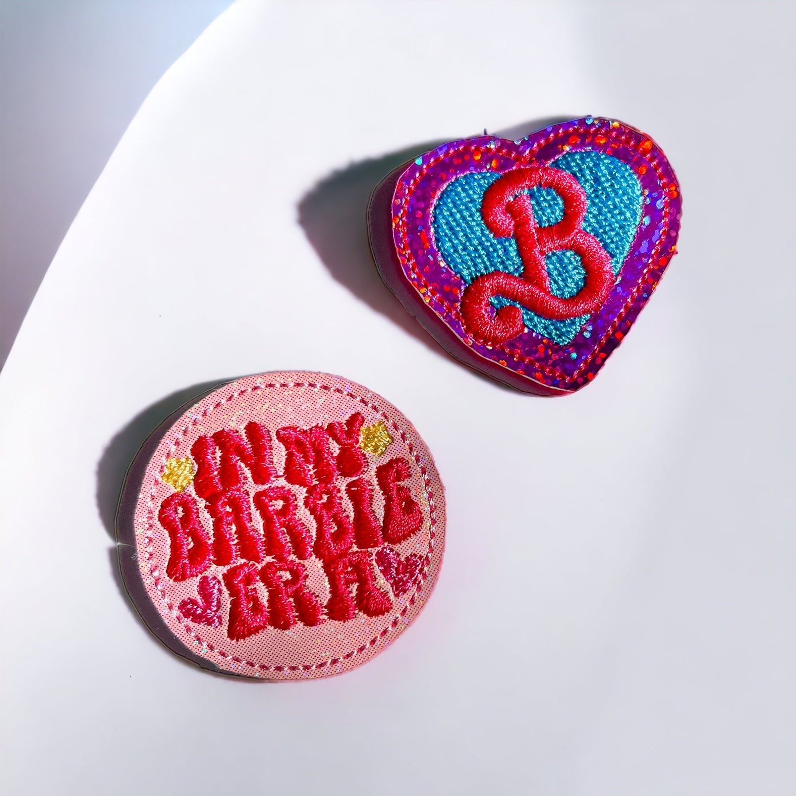 Vinly In My Barbie Era Badge Topper + Reel - | Happie Potato Image 1