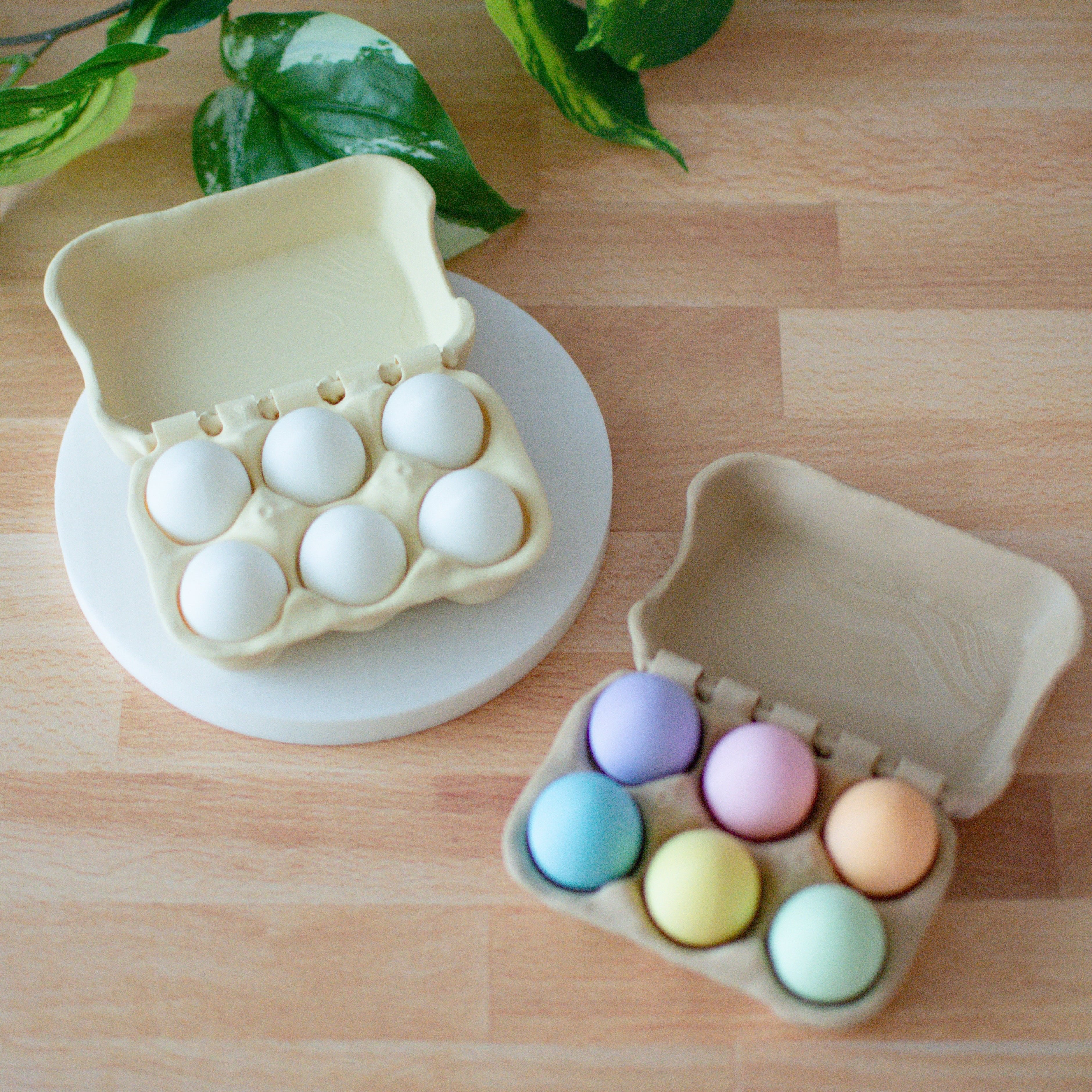 Egg Carton Fidget Clicker | 3D Printed Sensory Toy - | Happie Potato Image 1
