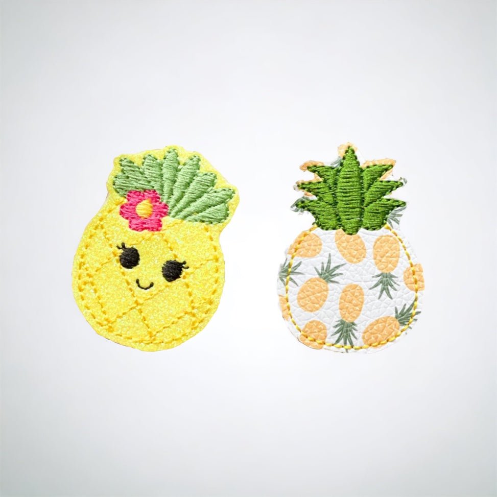 Vinyl Pineapple Badge Topper + Reel - | Happie Potato Image 1