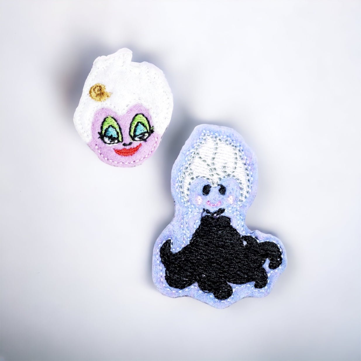 Felt Ursula Badge Topper + Reel - | Happie Potato Image 1