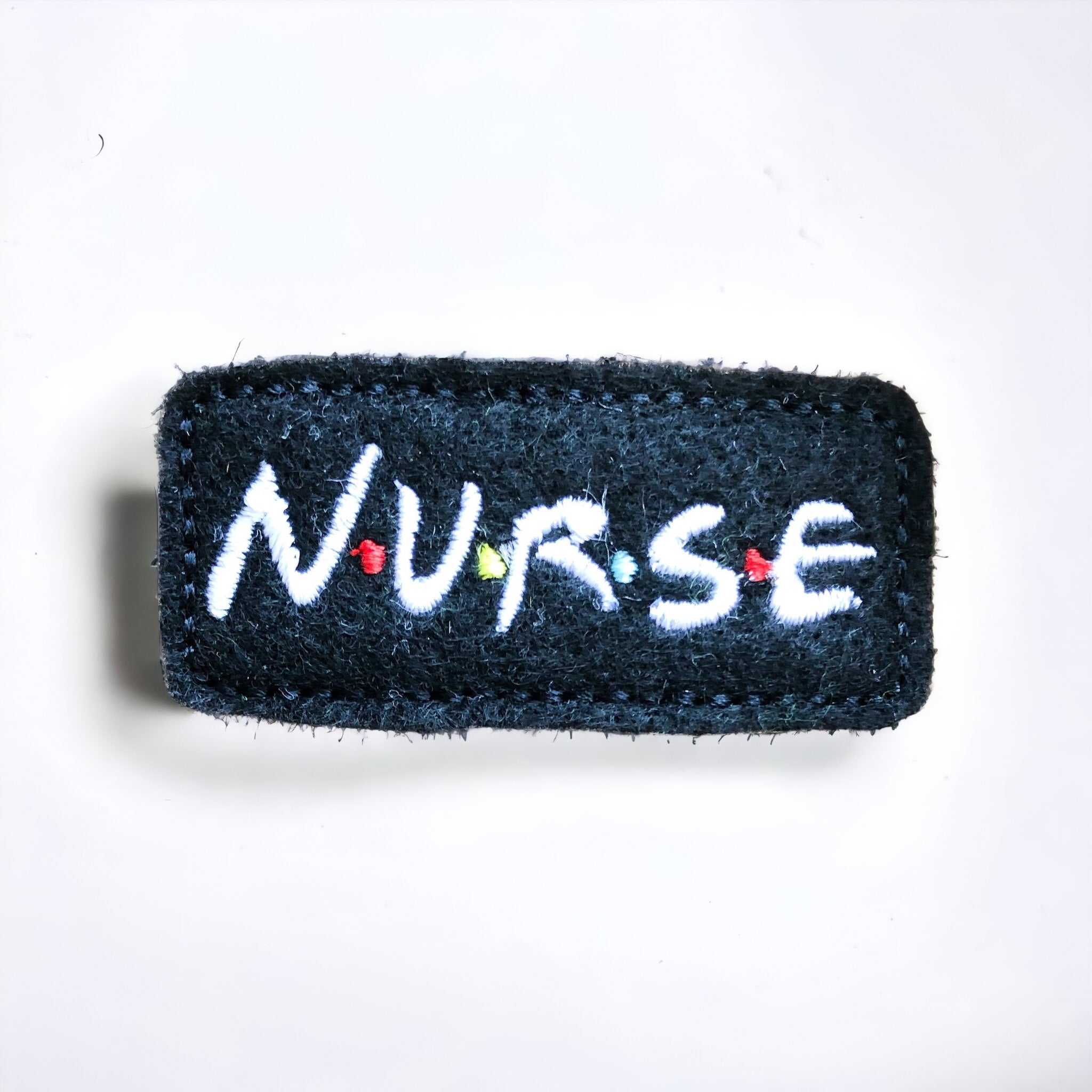 Felt Nurse Friends Badge Topper + Reel - Happie Potato