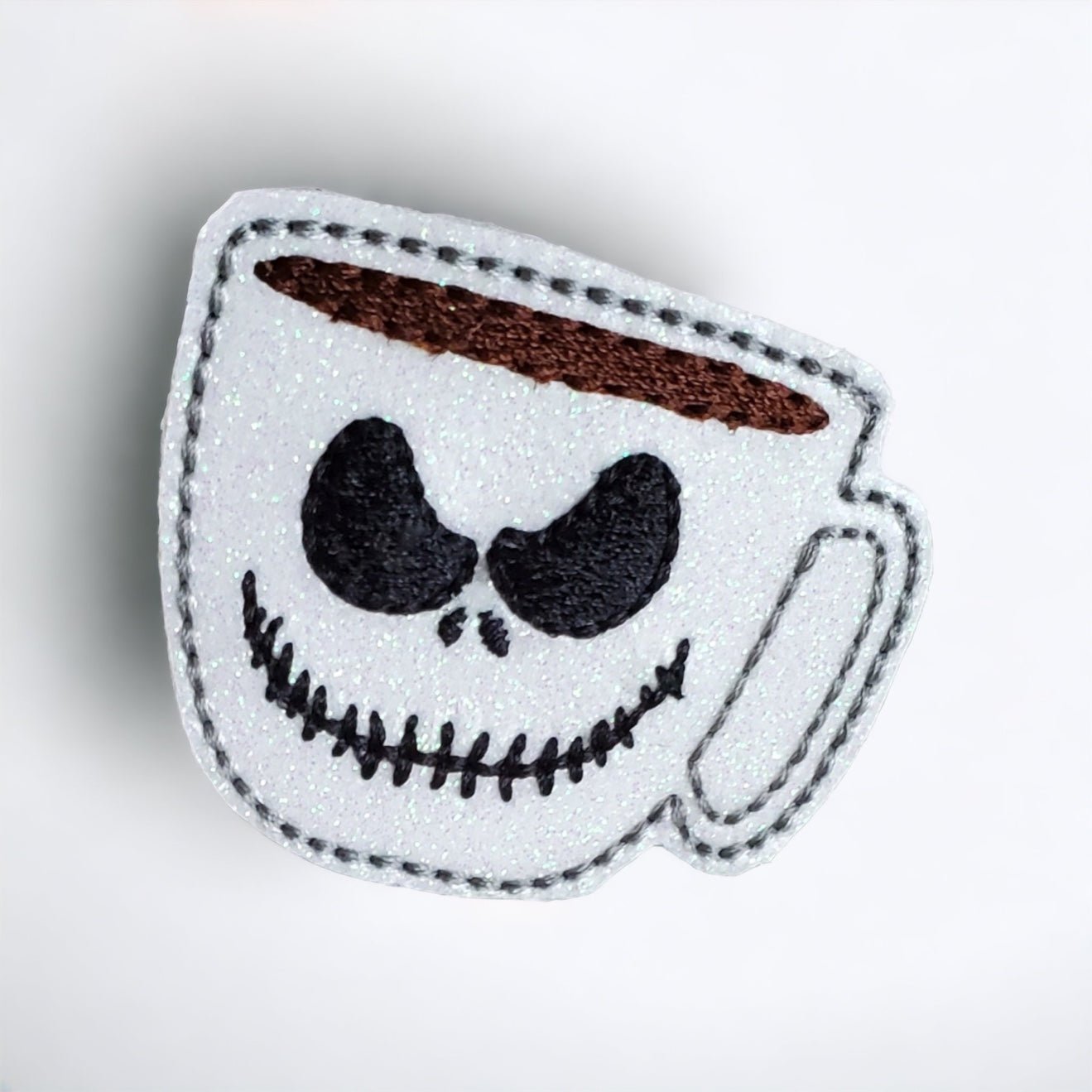 Vinyl Jack Skell Coffee Mug Badge Topper + Reel - | Happie Potato Image 1