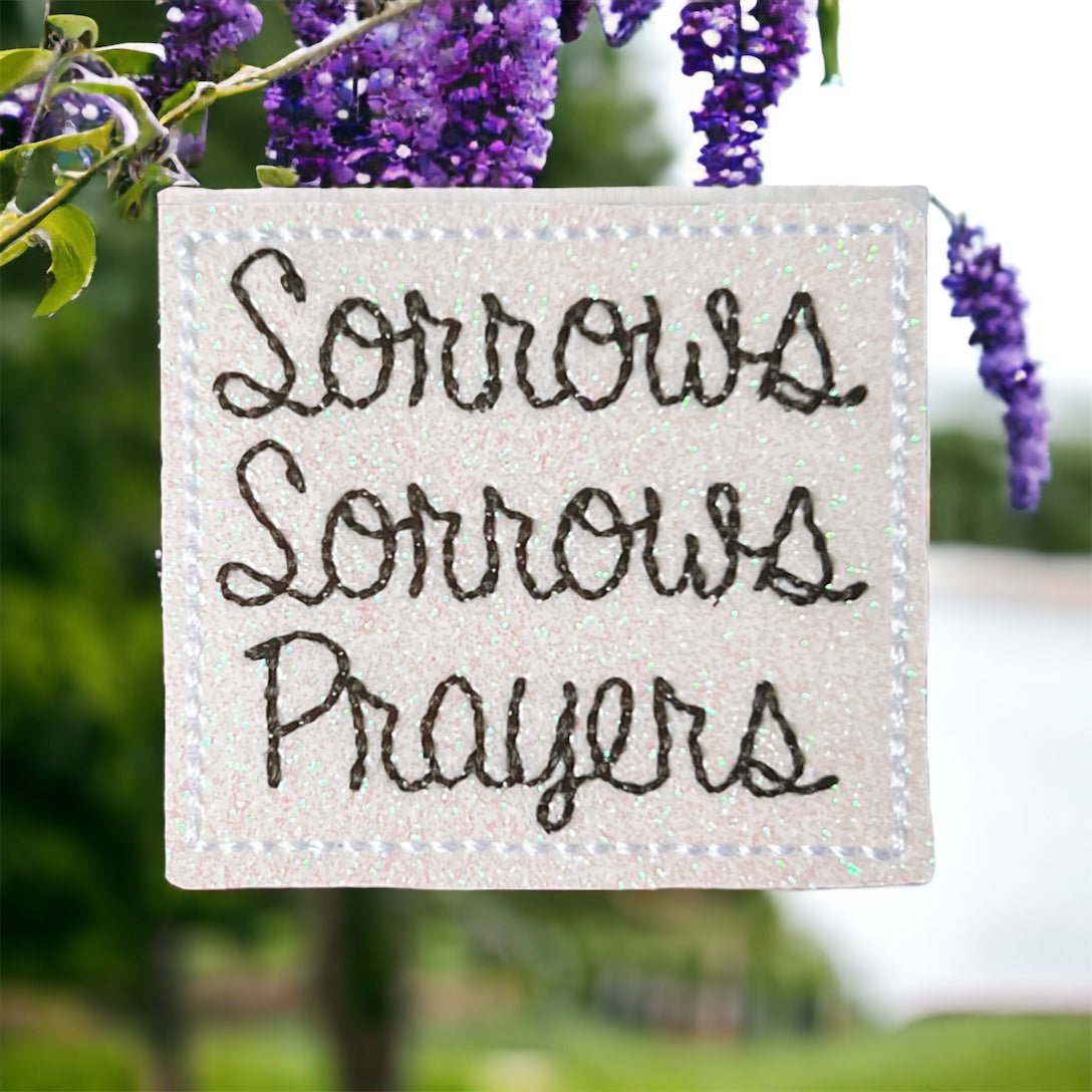 Vinyl β Sorrows Sorrows Prayers Badge Topper + Reel - | Happie Potato Image 2