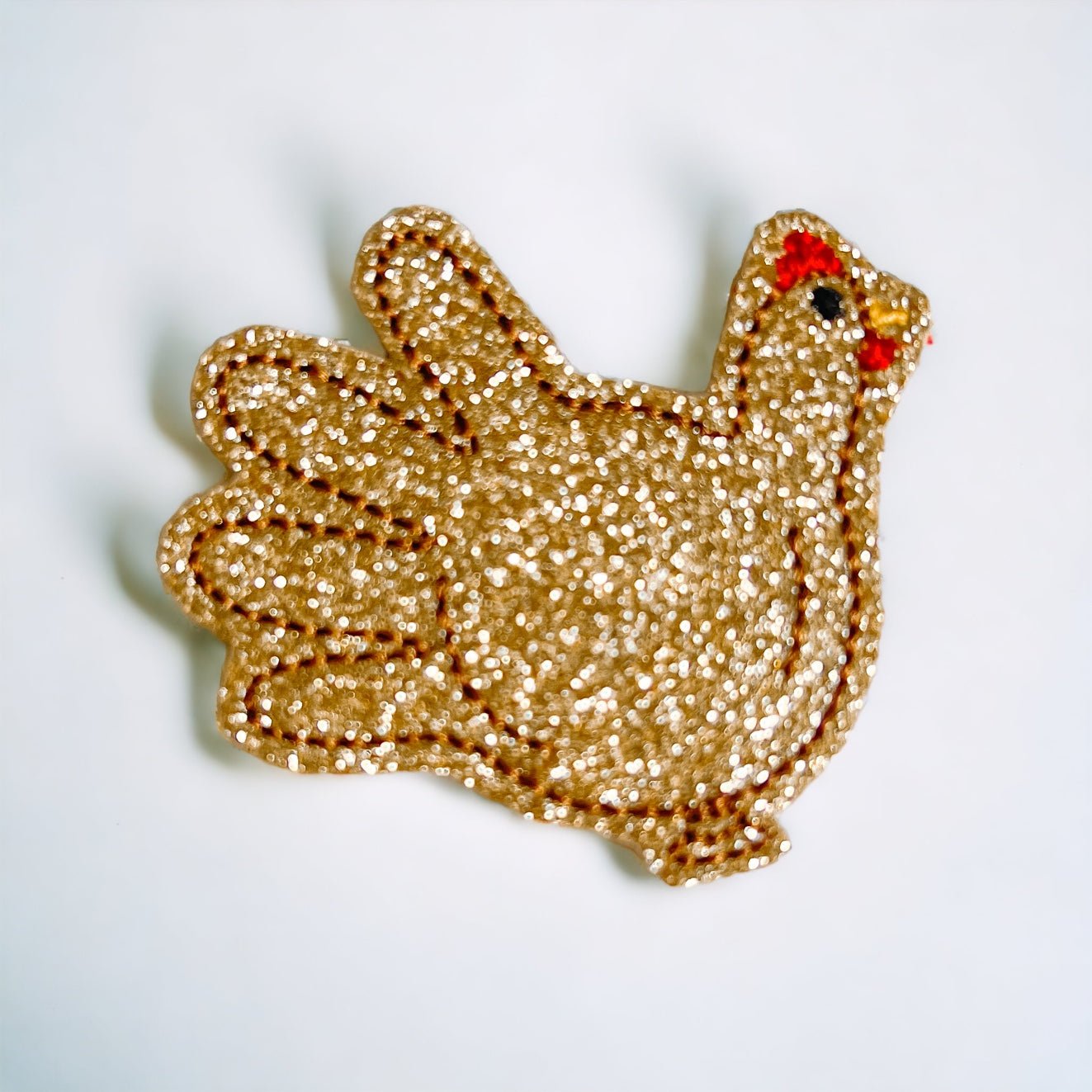 Vinyl Turkey Hand Badge Topper + Reel - | Happie Potato Image 1