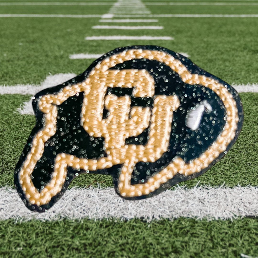 Vinyl Colorado Football Badge Topper + Reel - | Happie Potato Image 2