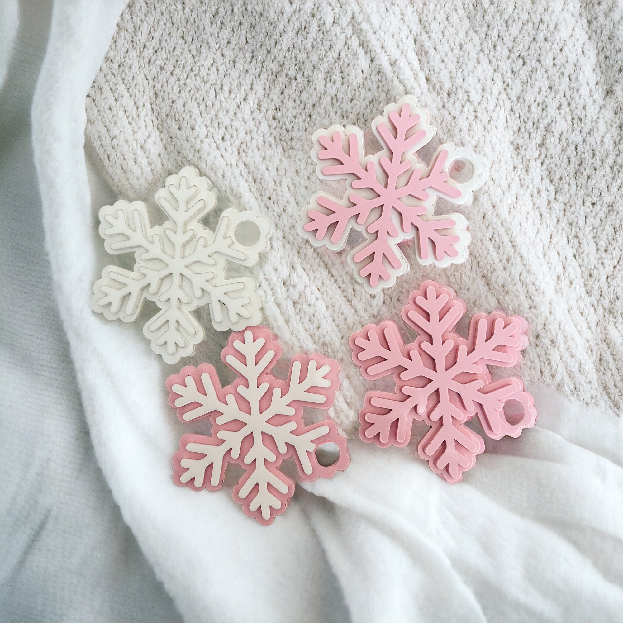 Snowflake Tumbler Topper - | Happie Potato Image 3