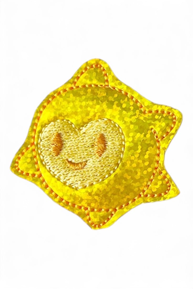 Vinyl Star Wish Shooting Star Badge Topper + Reel - | Happie Potato Image 1