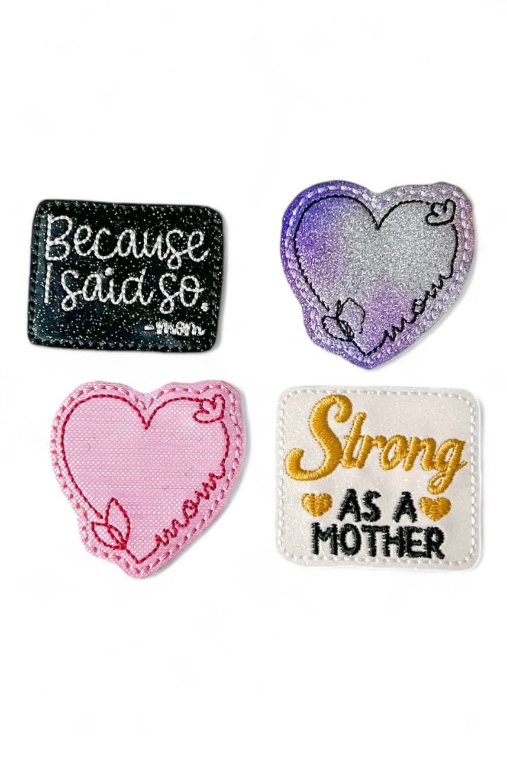Vinyl Vinyl Mother's Day Badge Topper + Reel - | Happie Potato Image 1