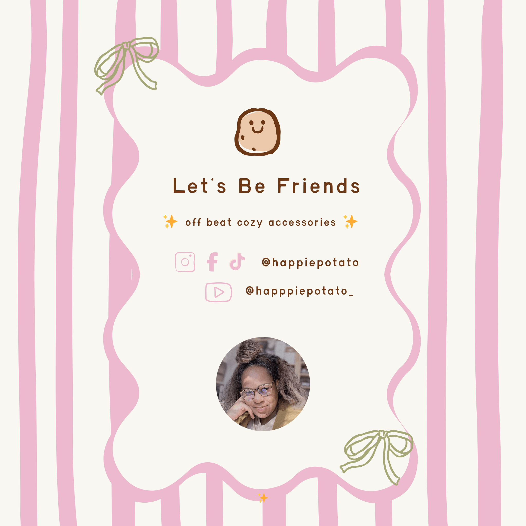 Vinyl Pink Kawaii Latte Badge Topper + Reel - | Happie Potato Image 7