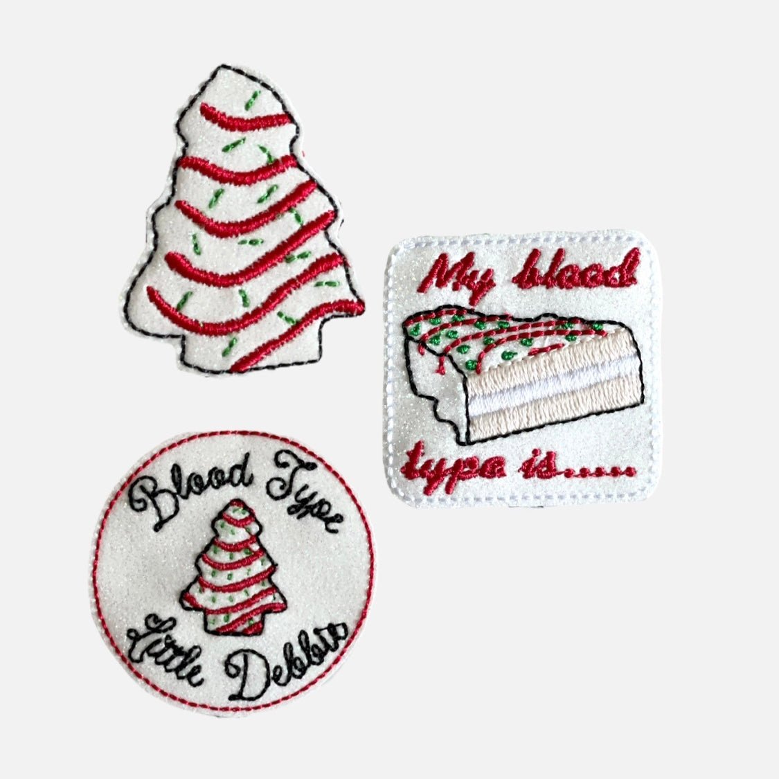 Vinyl Little Debbie Cake Badge Topper + Reel - | Happie Potato Image 1