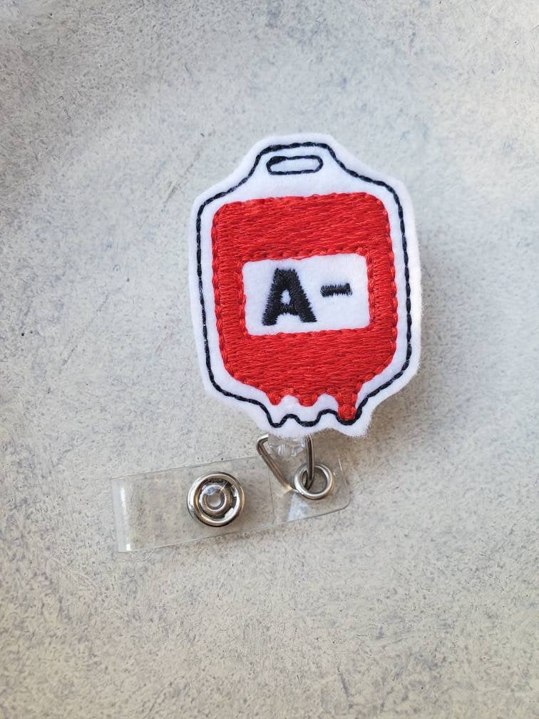 Blood Badge Reel - Phlebotomy Badge - love tan co.