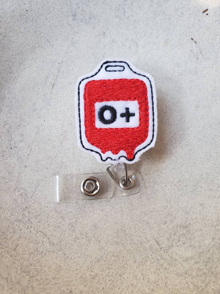 Blood Badge Reel - Phlebotomy Badge - love tan co.