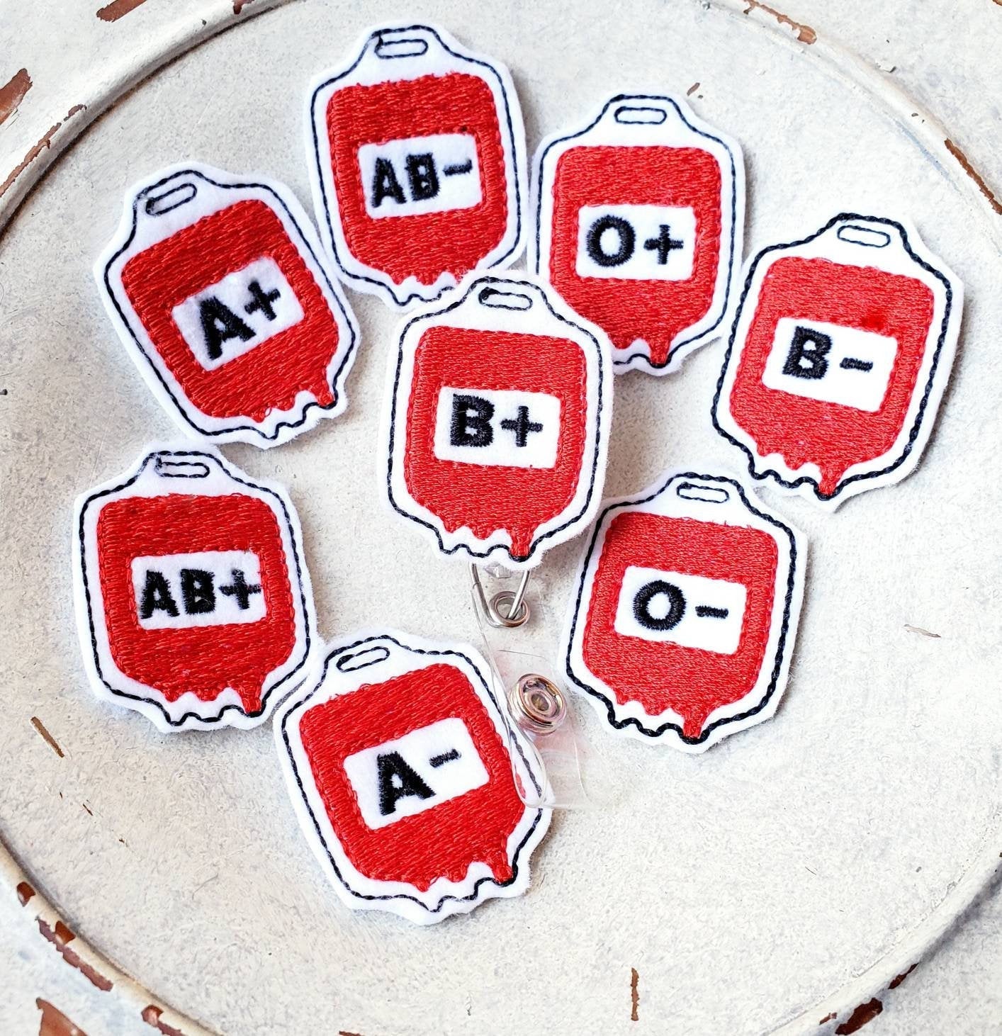 Blood Badge Reel - Phlebotomy Badge - love tan co.