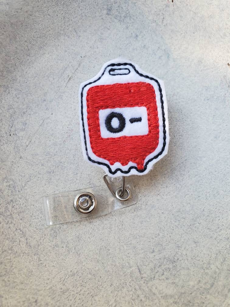 Blood Badge Reel - Phlebotomy Badge - love tan co.