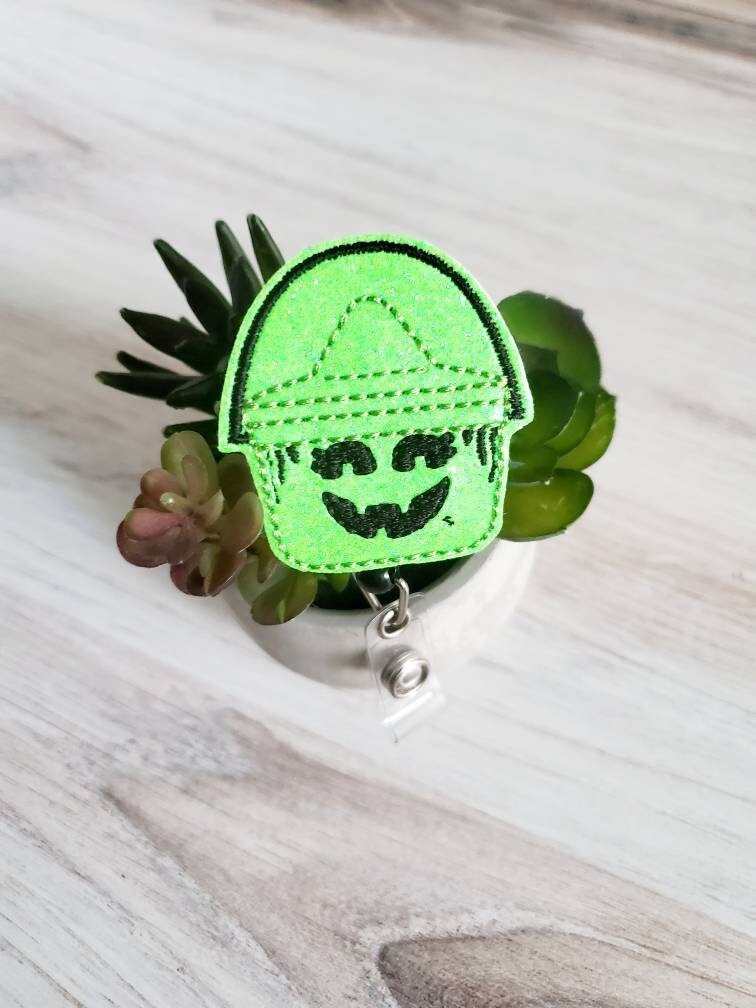 Vinyl Halloween Bucket Badge Topper + Reel - | Happie Potato Image 8