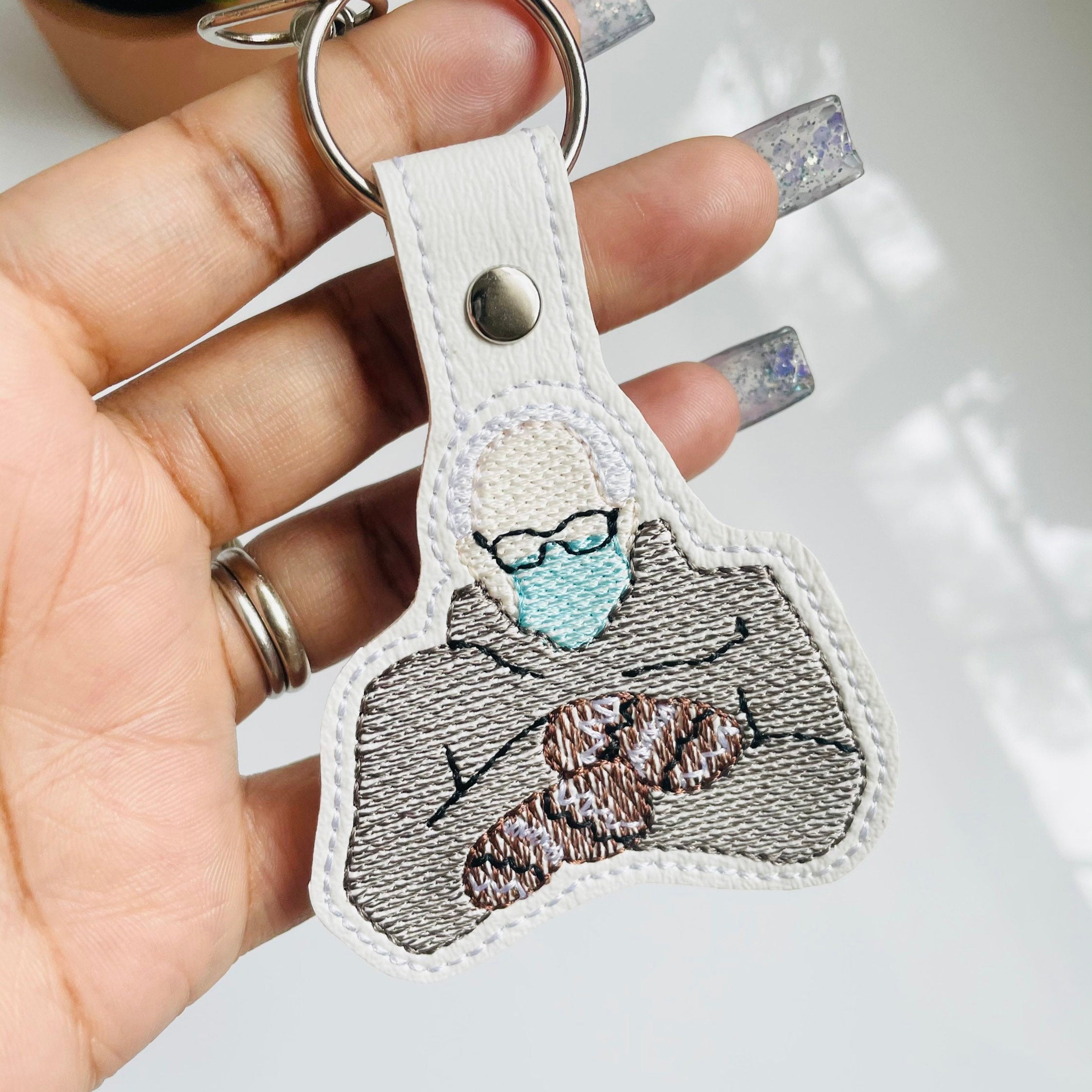 Bernie Sander's Meme Keychain - | Happie Potato Image 2