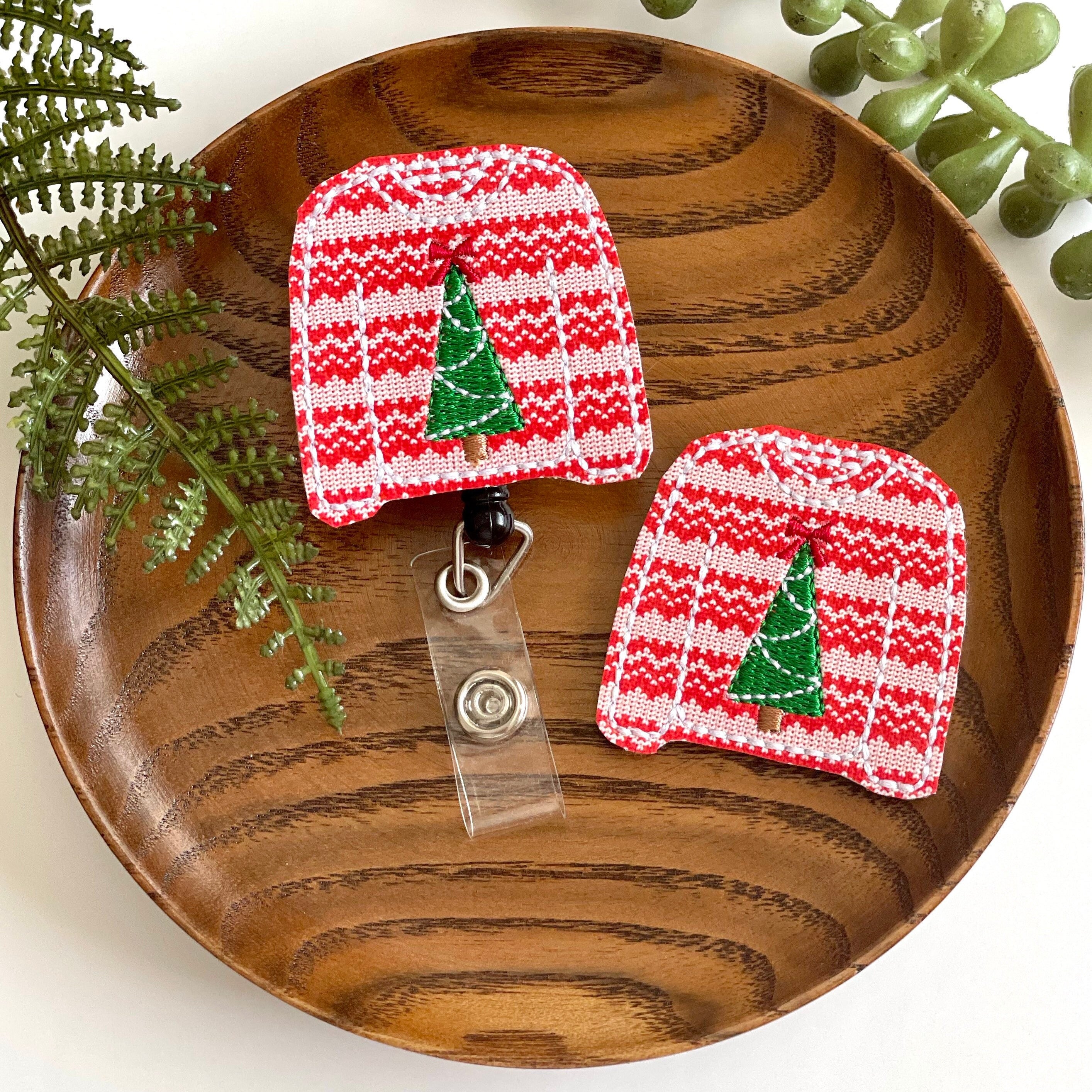 Vinyl Christmas Ugly Sweater Badge Topper + Reel - | Happie Potato Image 2