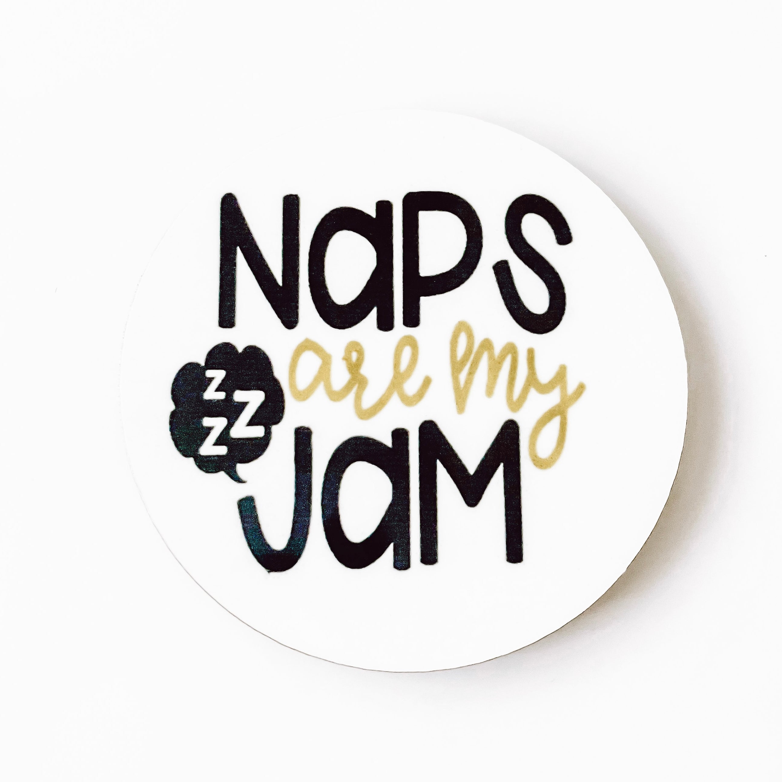 Naps Are My Jam Badge Topper + Reel - | Happie Potato Image 1