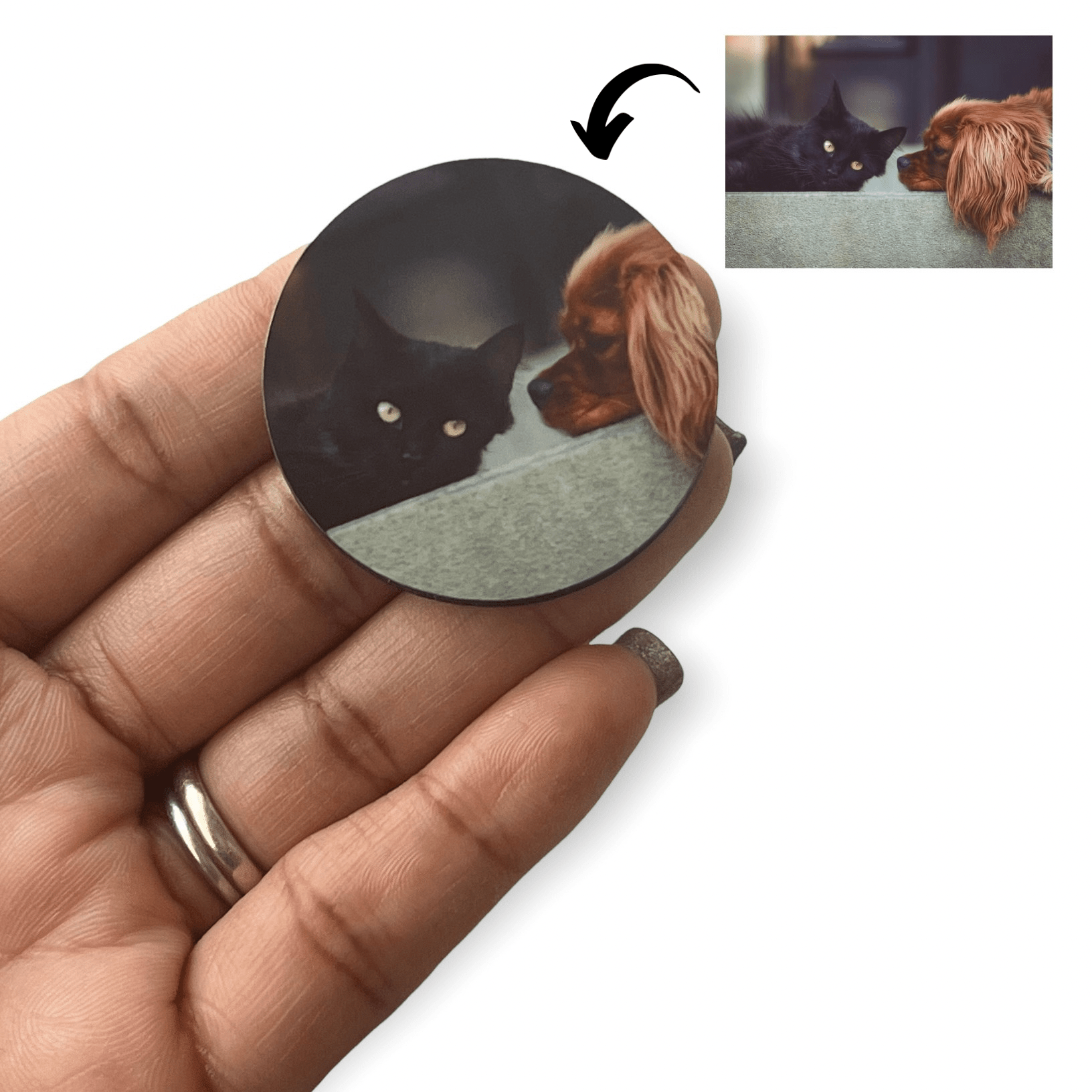 Custom Photo Topper - | Happie Potato Image 1