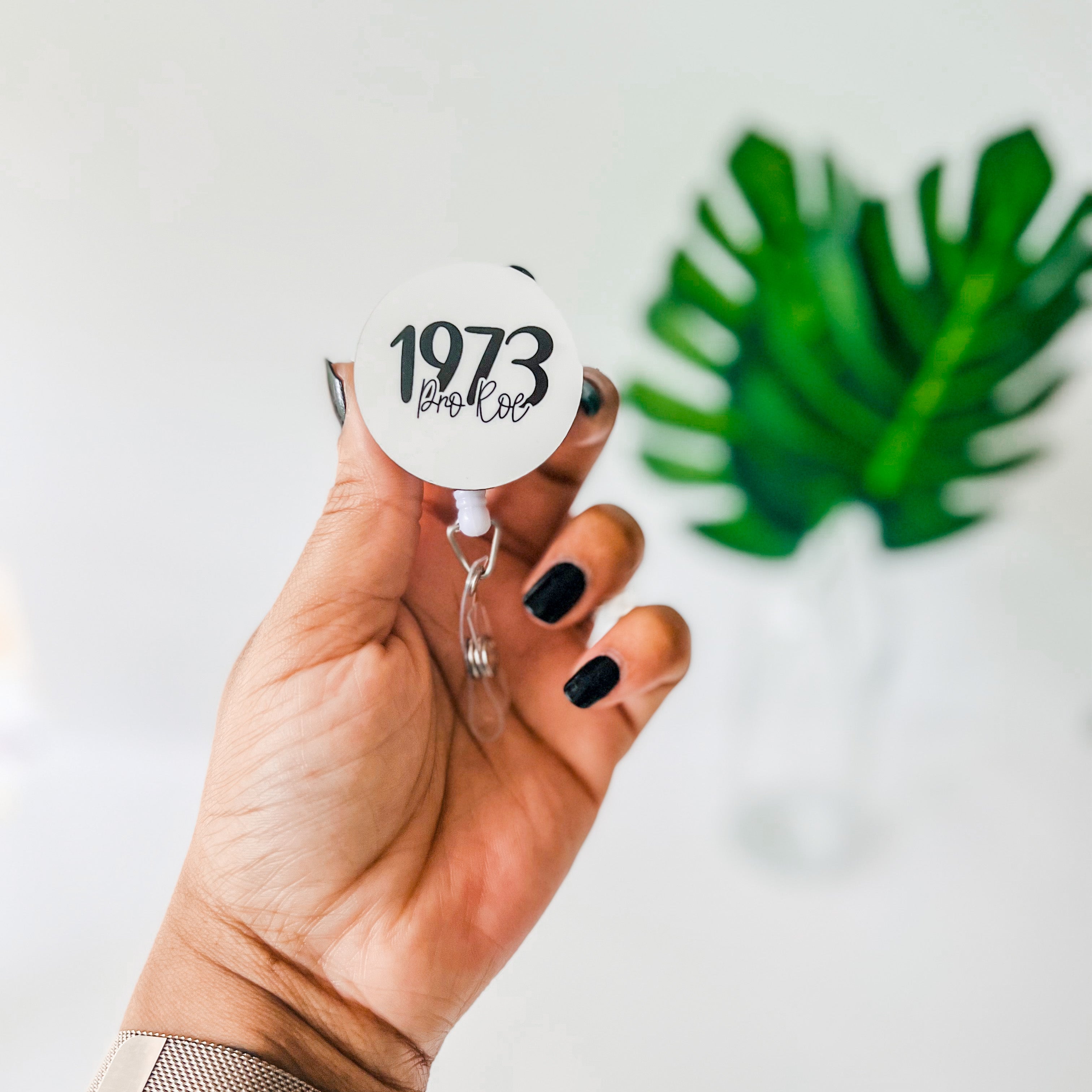 Pro Roe 1973 Velcro Badge Topper - | Happie Potato Image 2