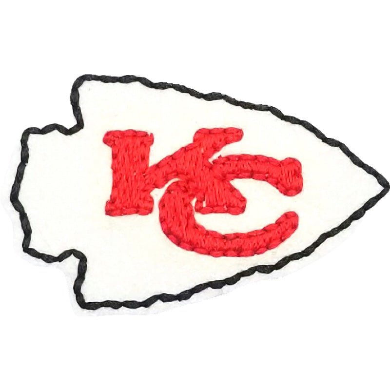 Vinyl Kansas City Chiefs Badge Topper + Reel - | Happie Potato Image 1
