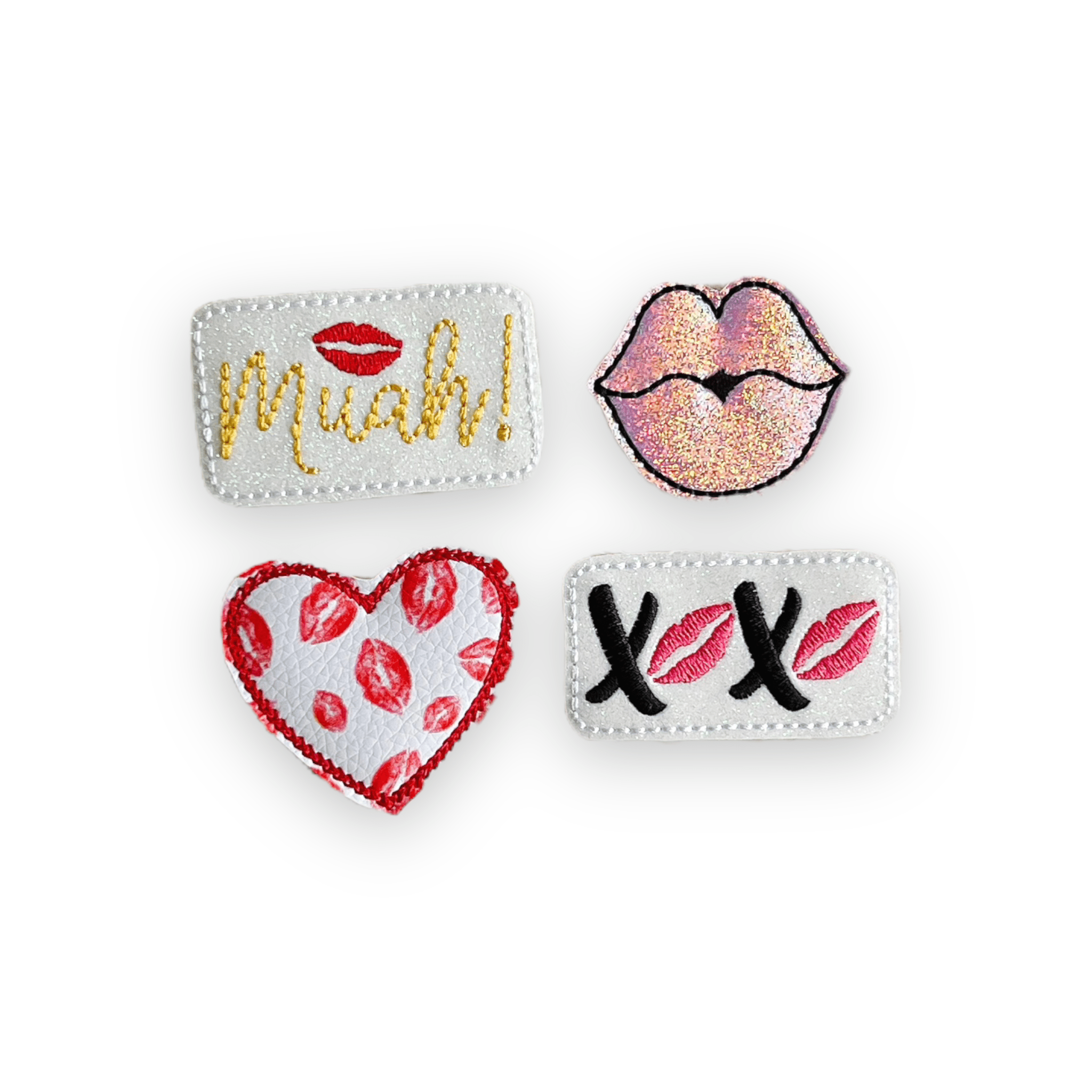 Vinyl V - Day Lips Badge Topper + Reel - | Happie Potato Image 1