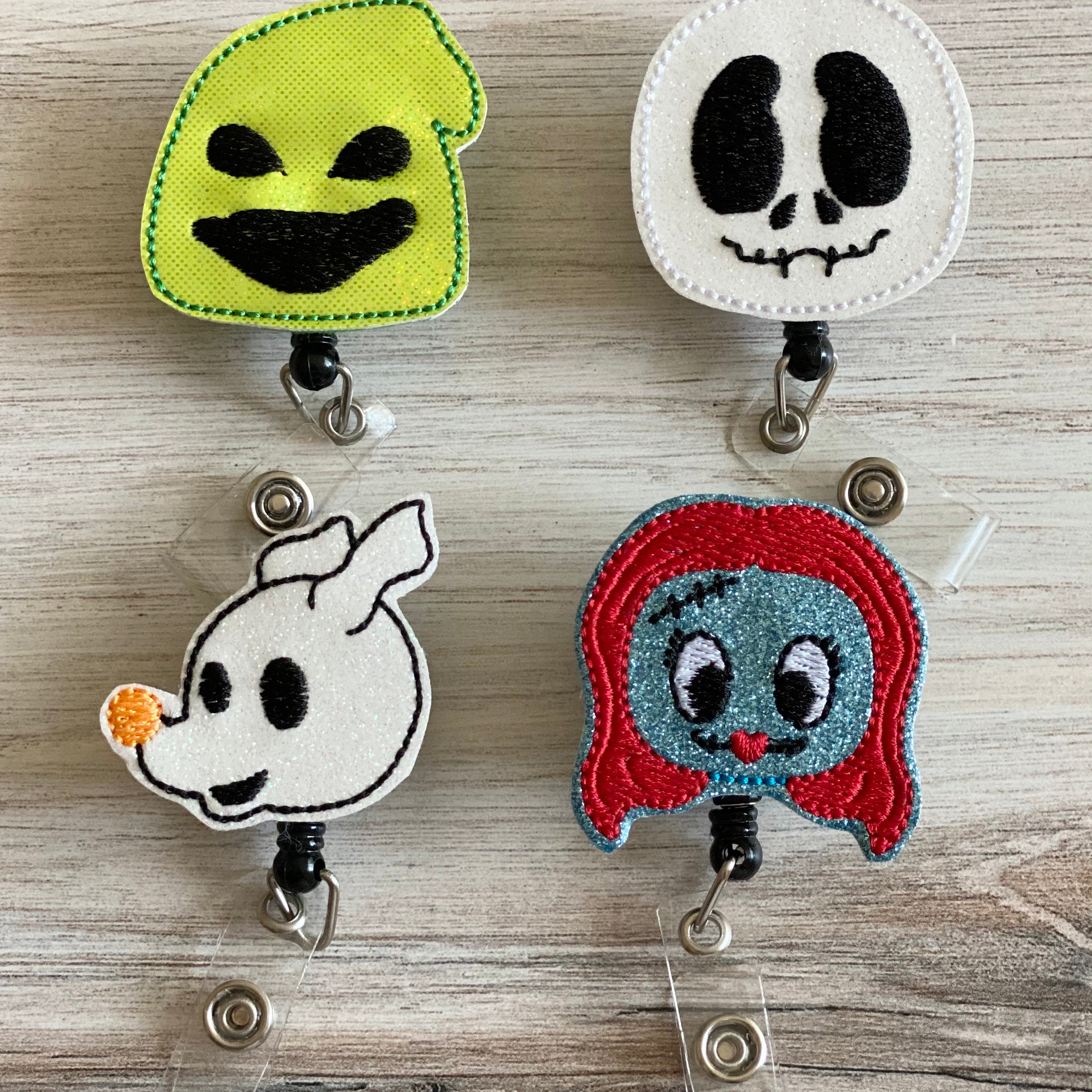 Vinyl Nightmare Before Gang Badge Topper + Reel - | Happie Potato Image 2