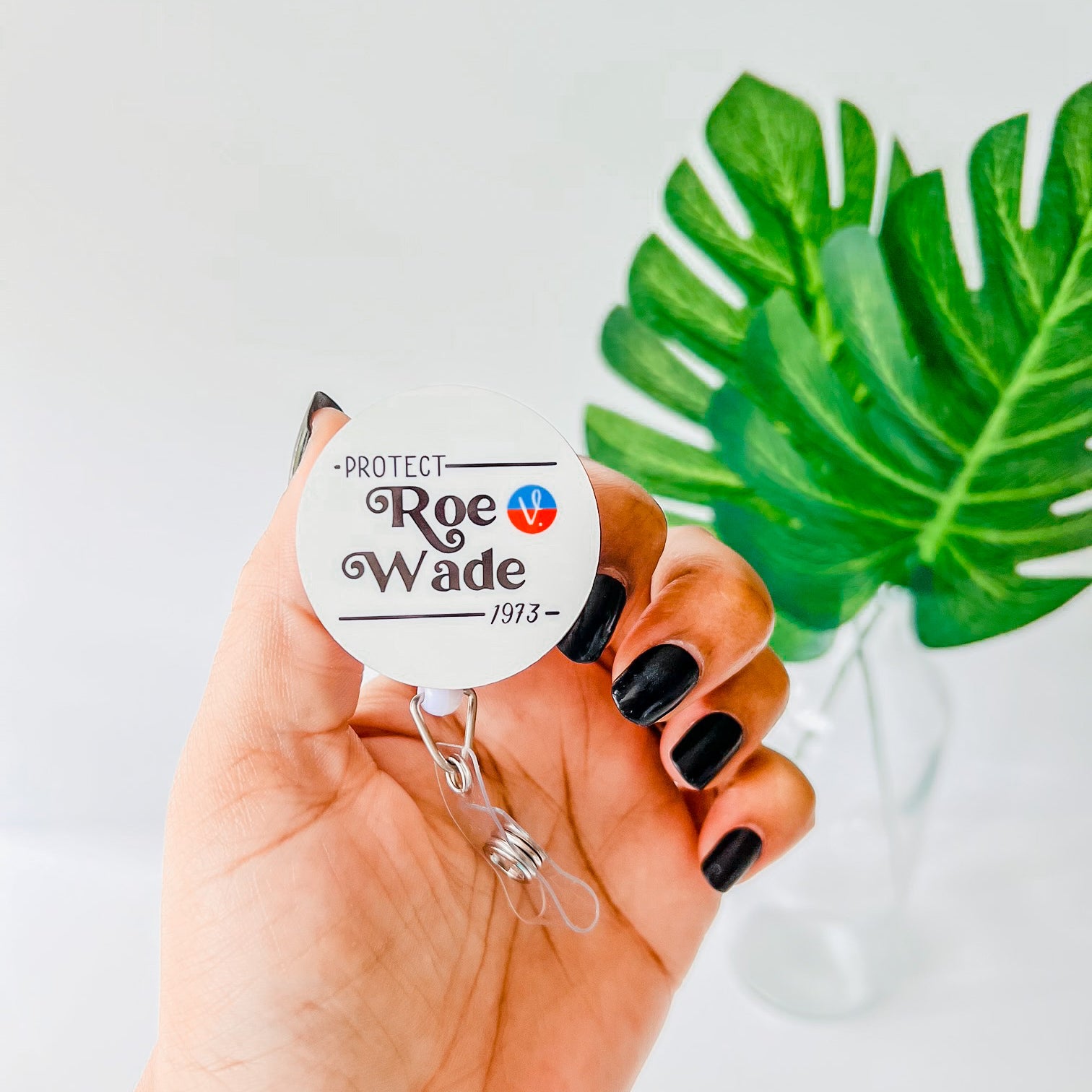 Roe vs. Wade Badge Topper + Reel - | Happie Potato Image 2