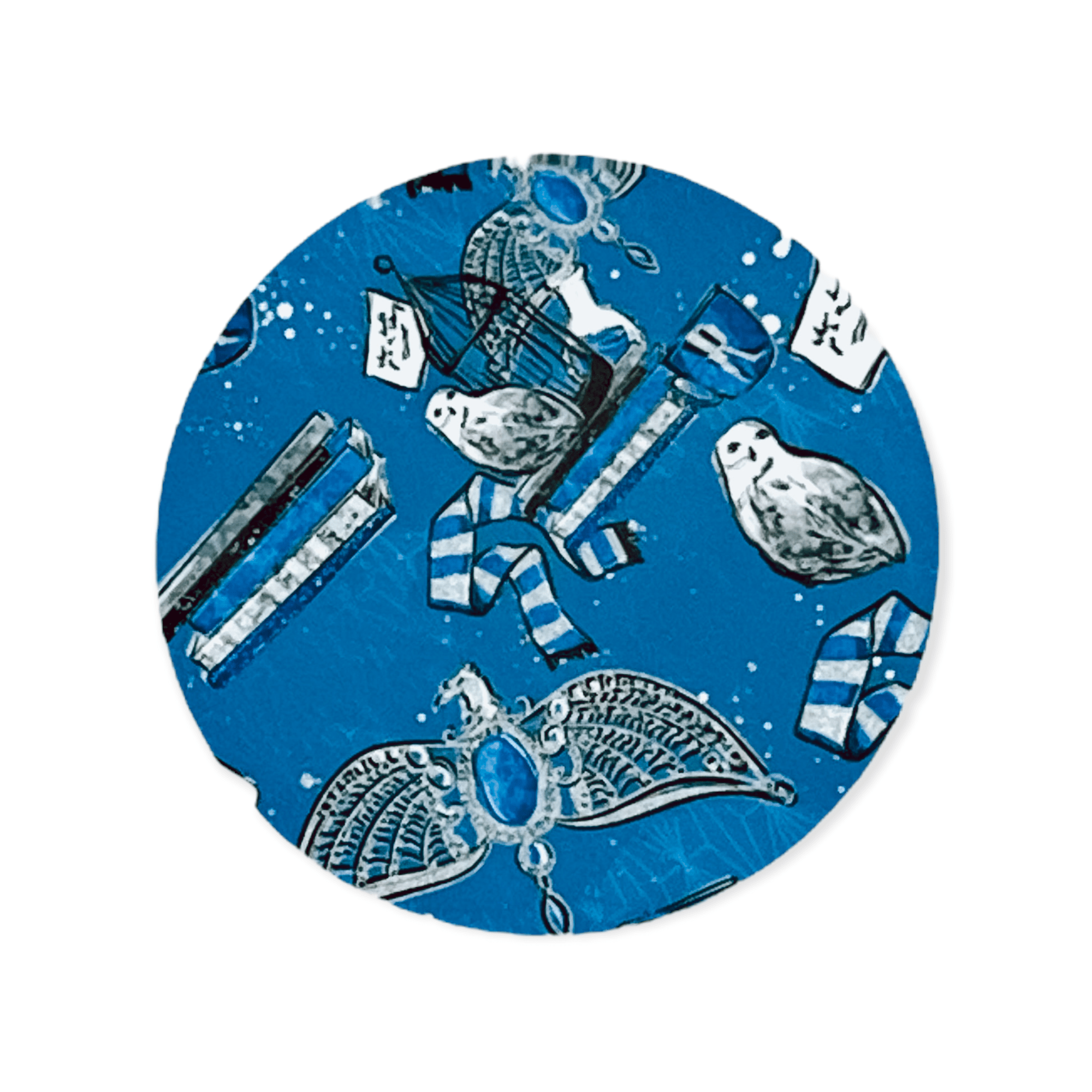 Acrylic Ravenclaw House Badge Topper + Reel - | Happie Potato Image 2