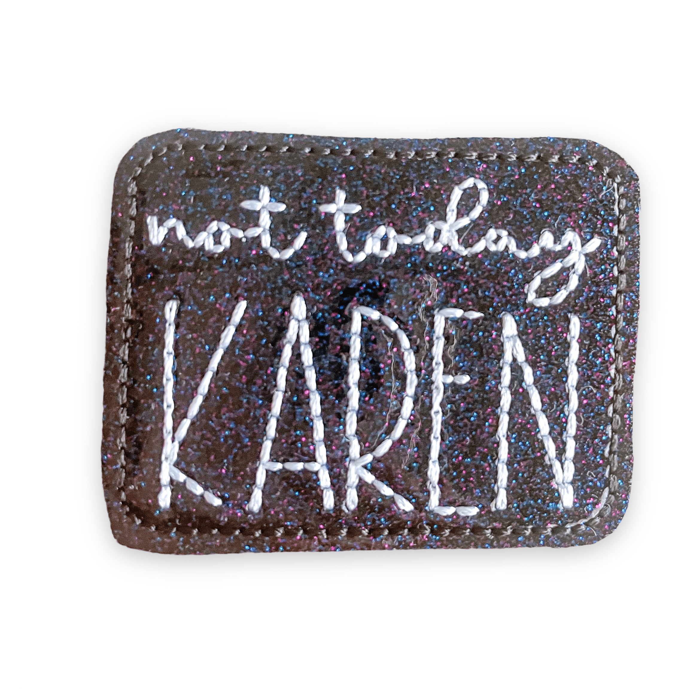 Vinyl Not Today Karen Badge Topper + Reel - | Happie Potato Image 1