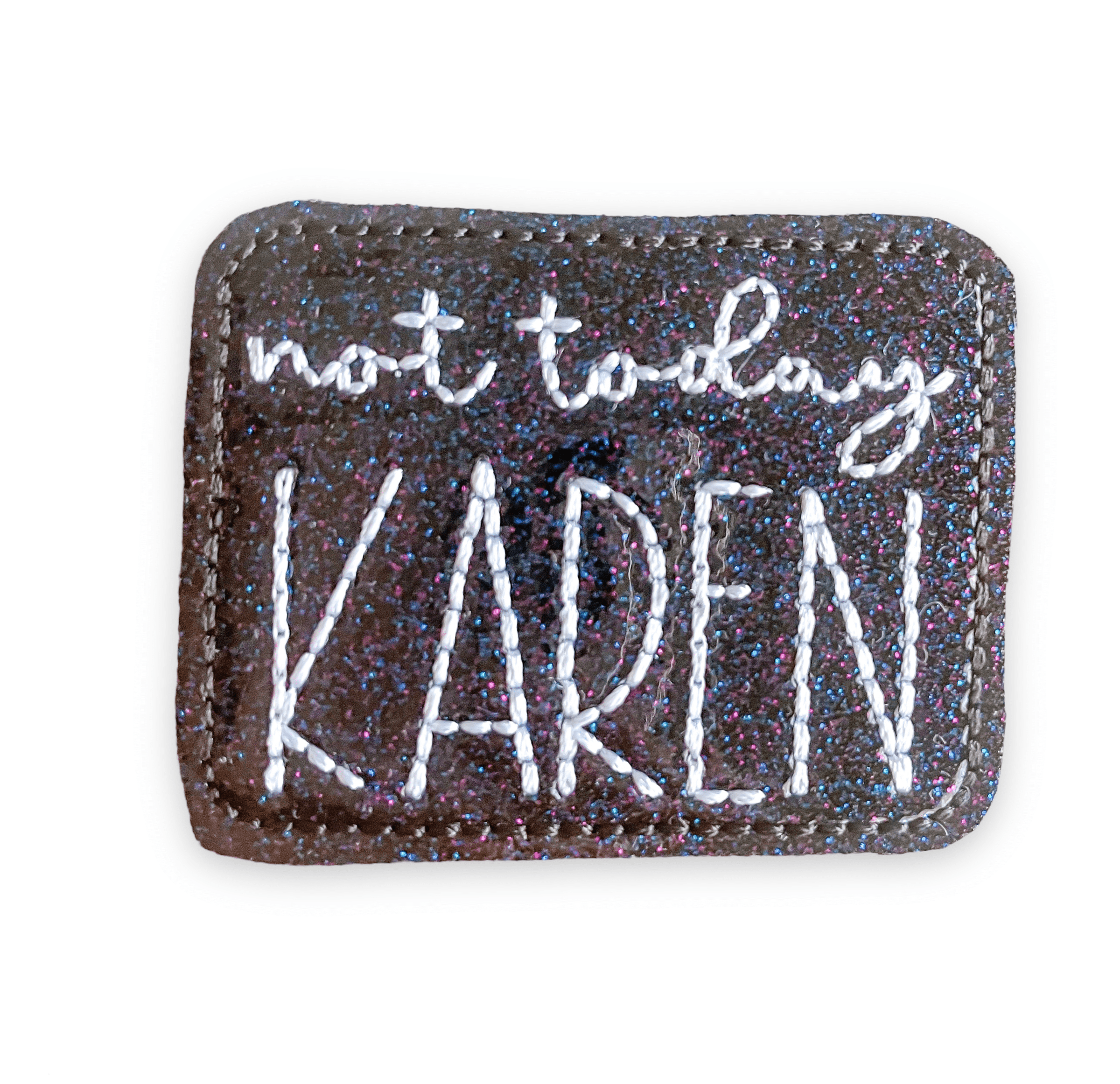 Vinyl Not Today Karen Badge Topper + Reel - | Happie Potato Image 1