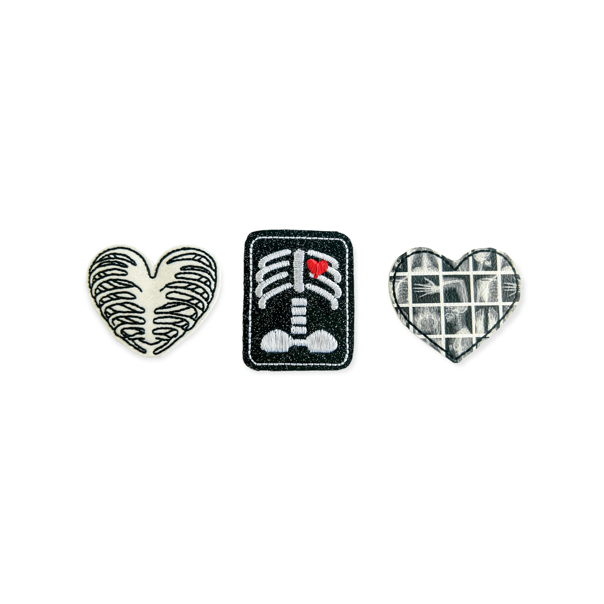 Vinyl Valentine XRay Badge Topper + Reel - | Happie Potato Image 1