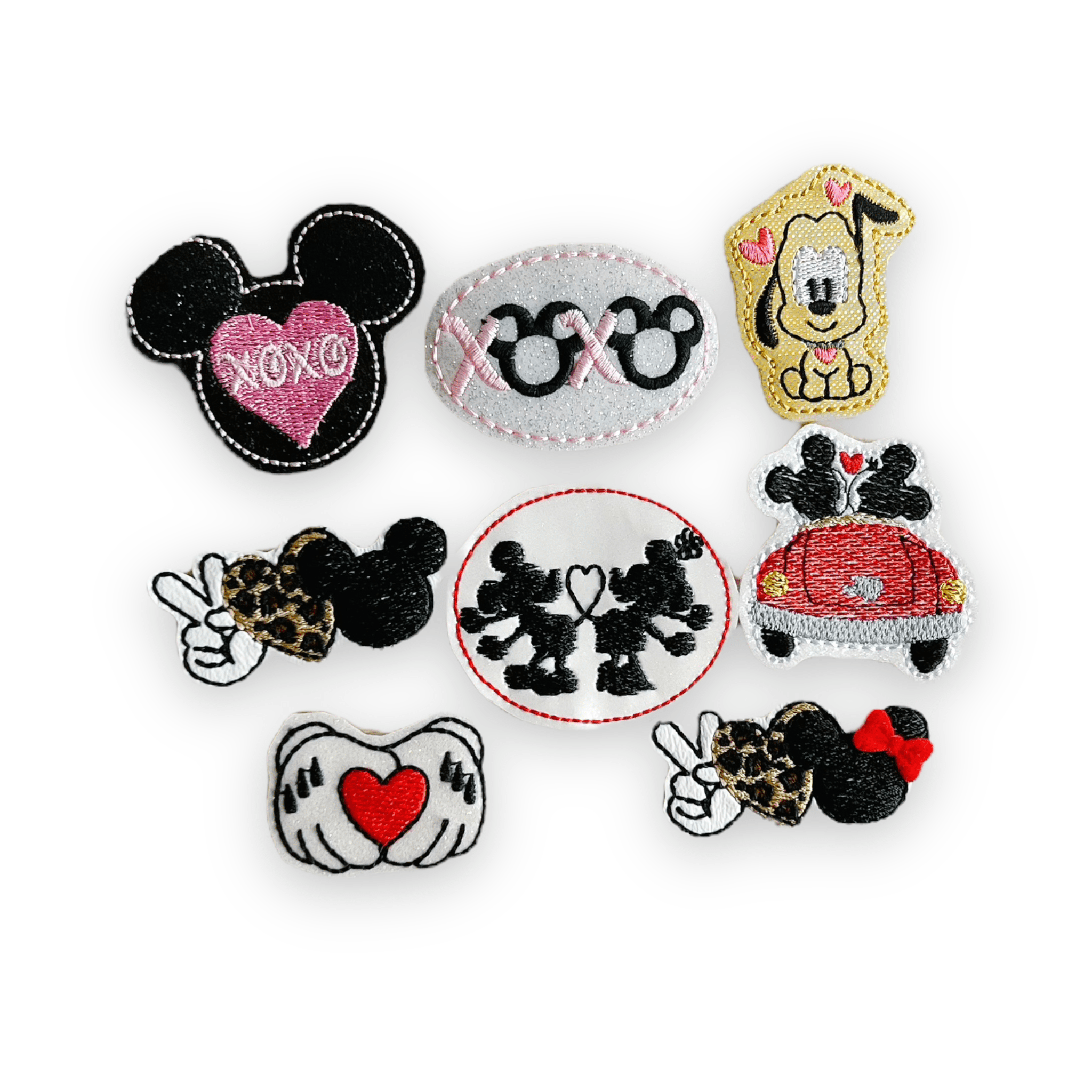 Vinyl Valentine Magical Mouse Badge Topper + Reel - | Happie Potato Image 1