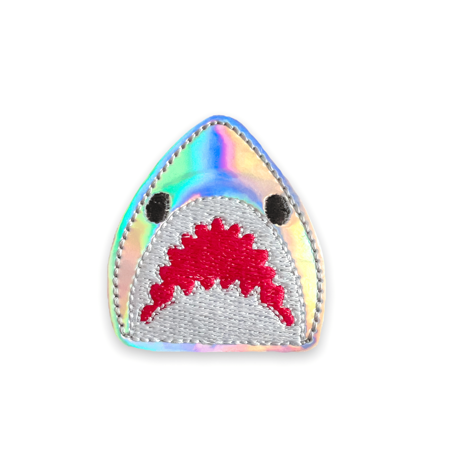 Shark Week Shark Face Badge Topper + Reel - | Happie Potato Image 3