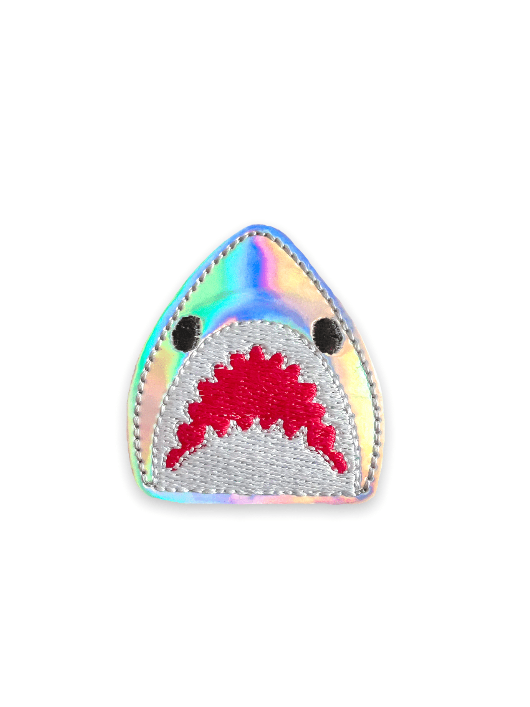 Shark Week Shark Face Badge Topper + Reel - | Happie Potato Image 3