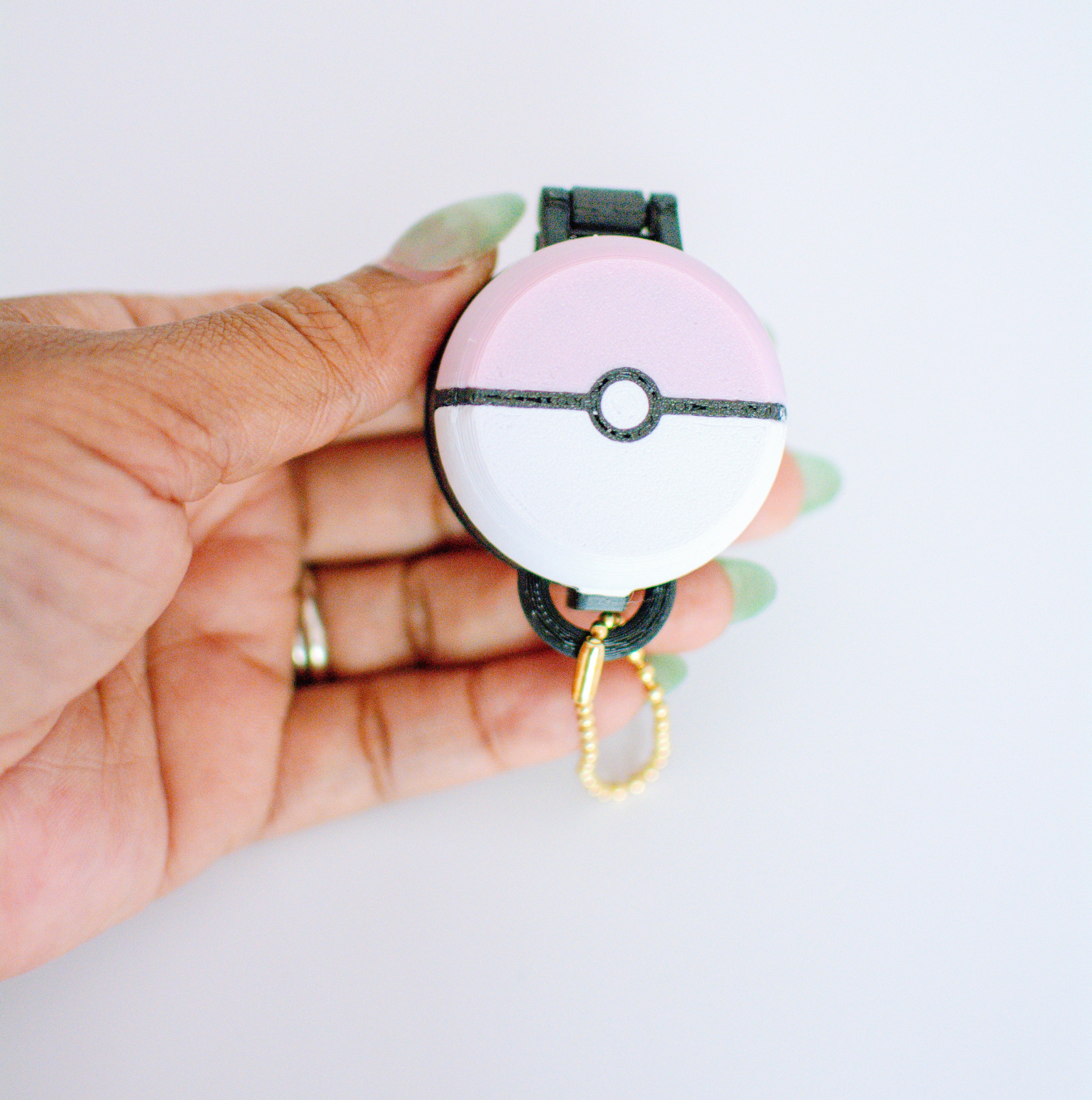 Poke Ball Waffle Clicker - 3D Fidget Satisfying ASMR Toy - | Happie Potato Image 1