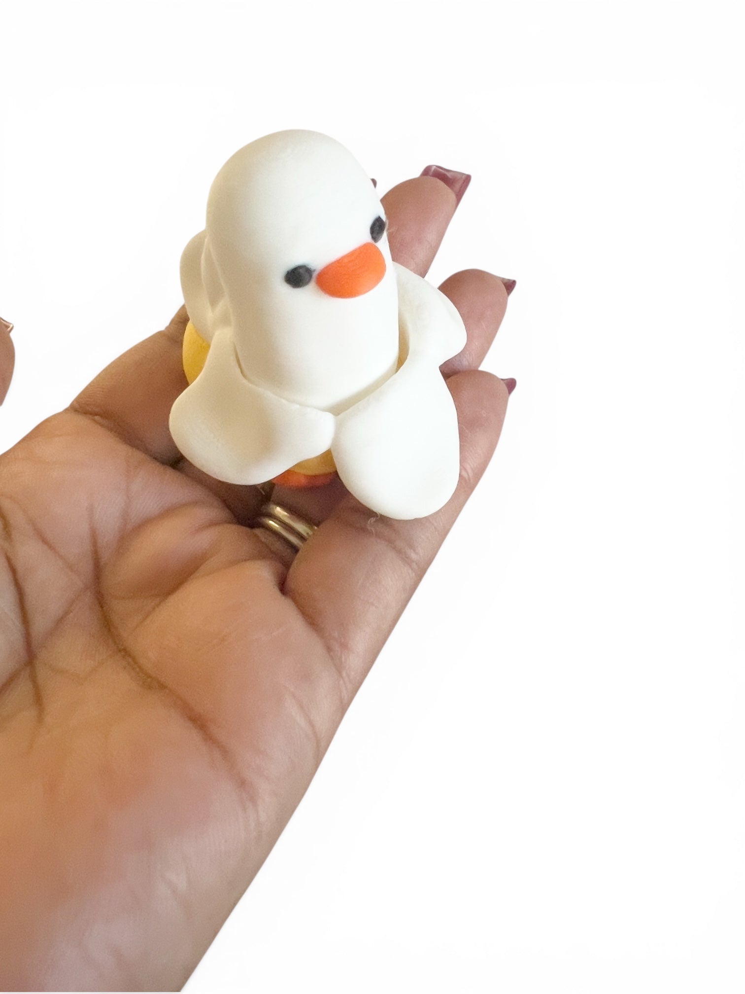 Duck Banana 3D Fidget Clicker - | Happie Potato Image 2