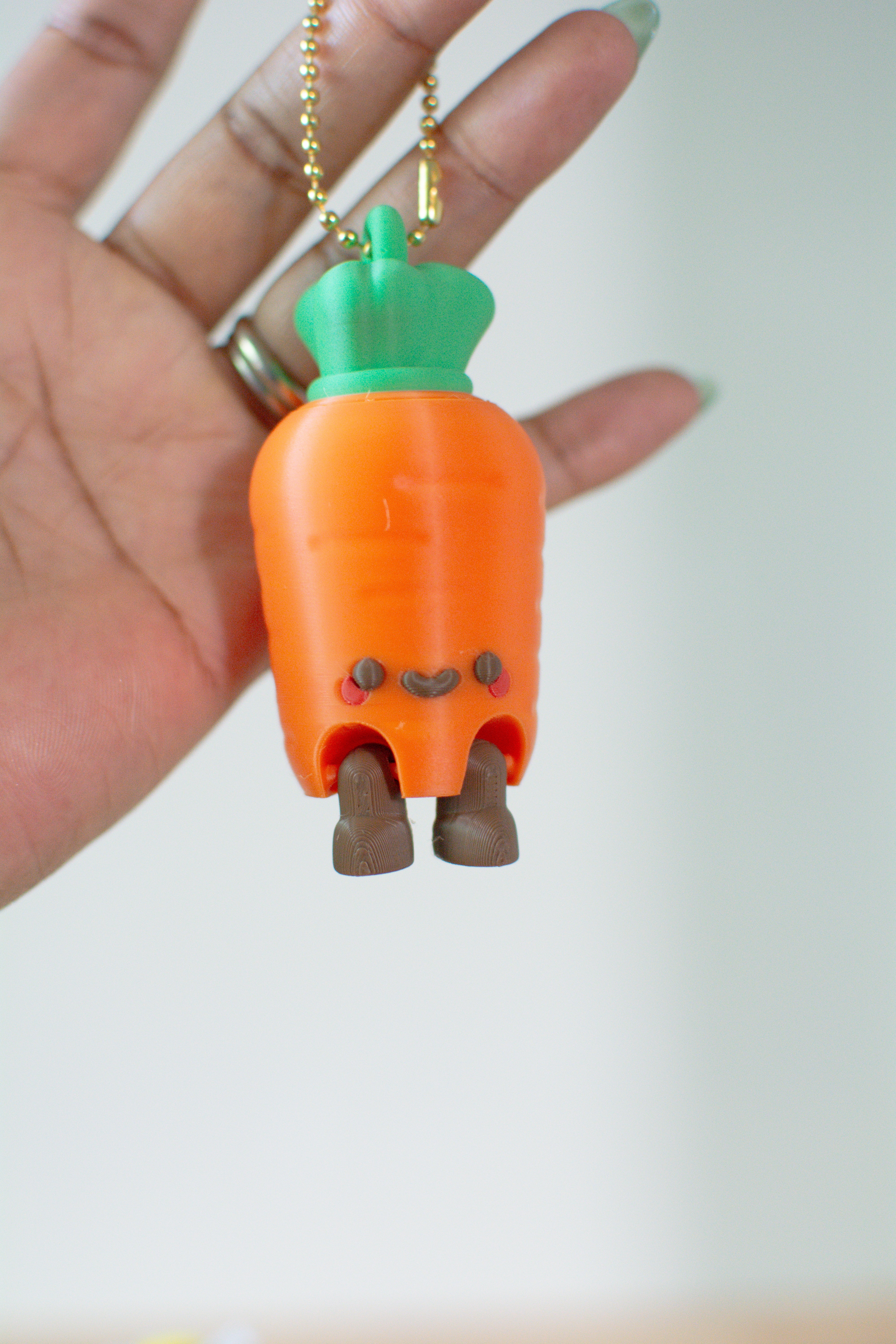 Carrot Fidget Clicker - Satisfying ASMR Toy - | Happie Potato Image 2