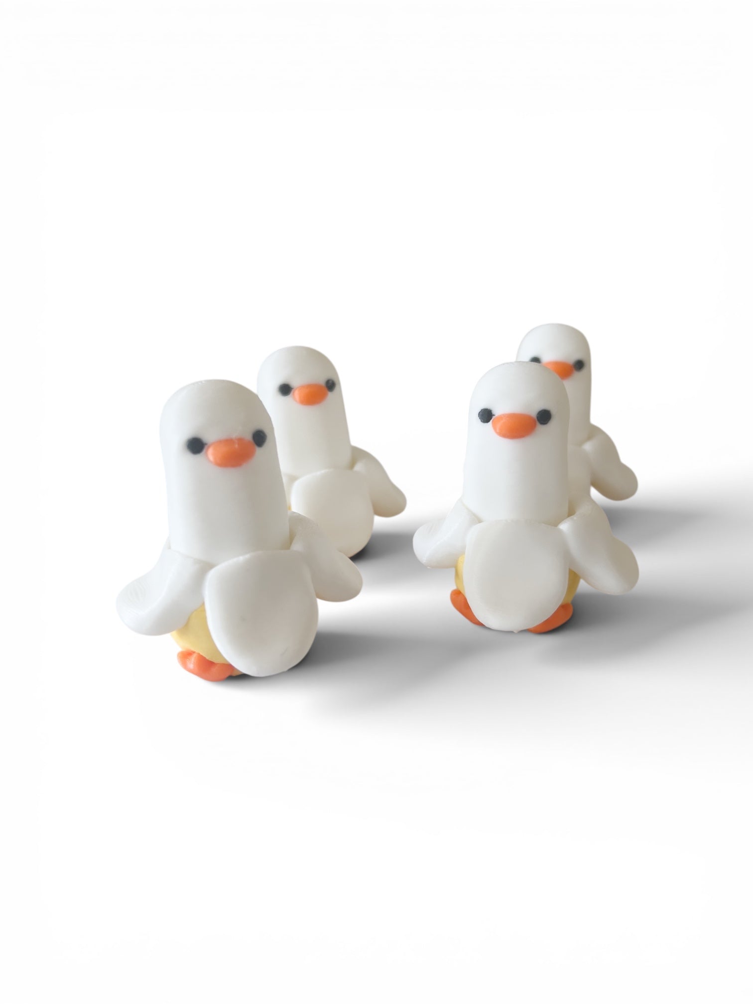 Duck Banana 3D Fidget Clicker - | Happie Potato Image 1