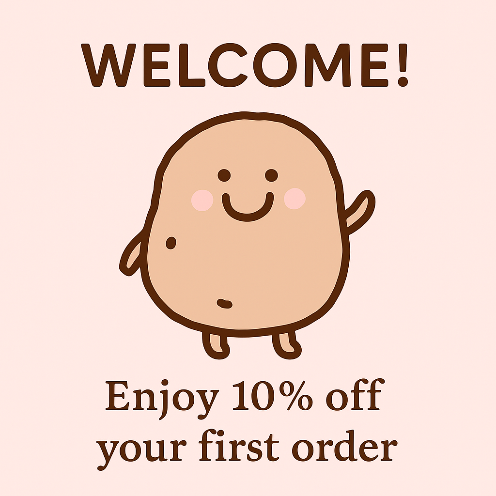 Welcome to Happie Potato – Enjoy 10% off your first order