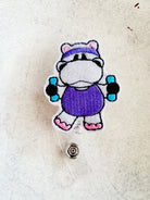 Workout Hippo Badge Reel - love tan co.