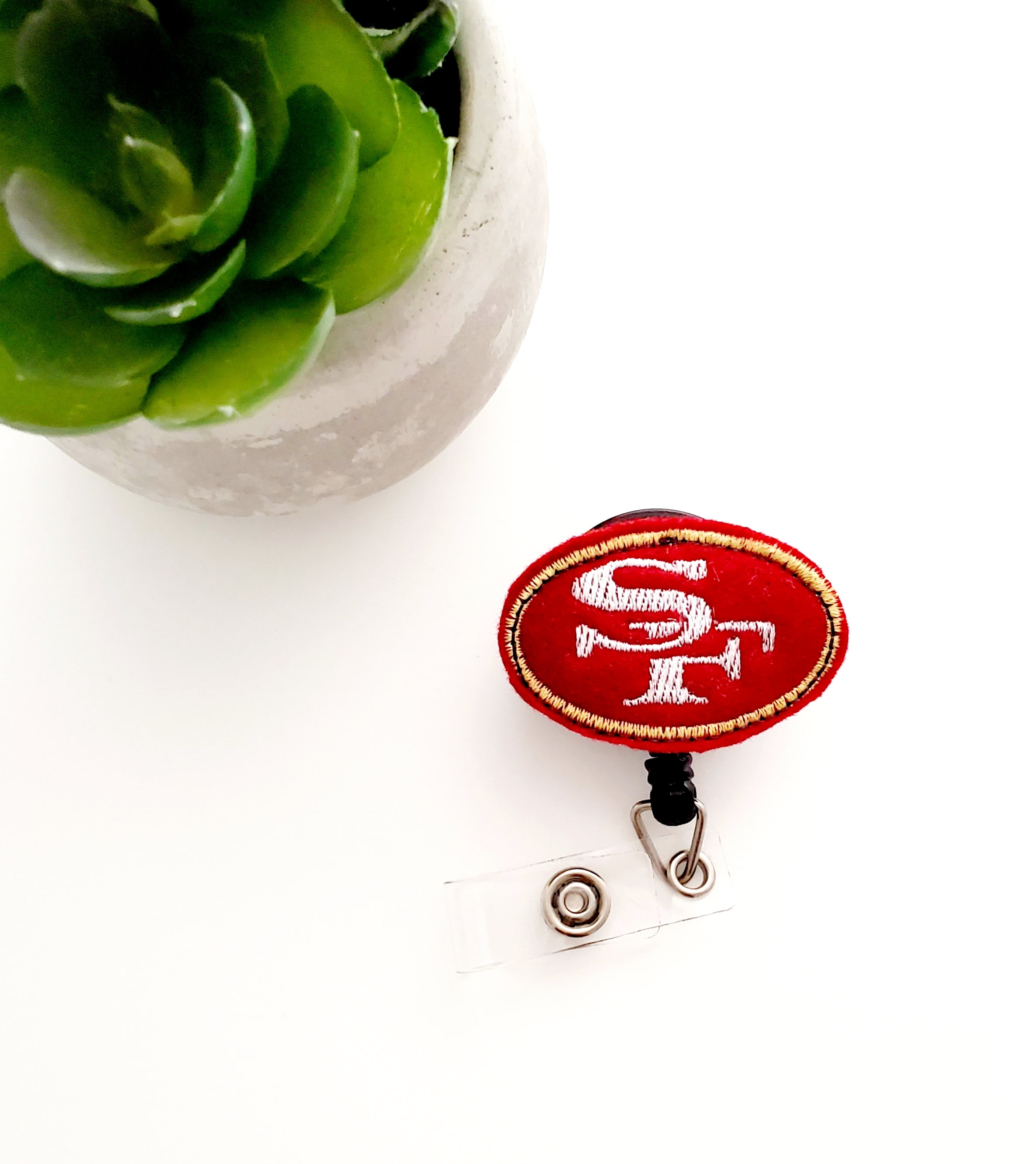 San Francisco 49ers Badge Reel - love tan co.